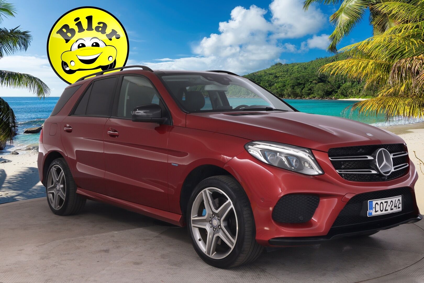 Mercedes-Benz GLE 2017 500 e 4Matic AMG - ACC | Panorama | HUD | BLISS | Vetokoukku | Takanäytöt | IHC+ | Muistit | Navi | H&K | 360 kamera | Webasto | 2x alut