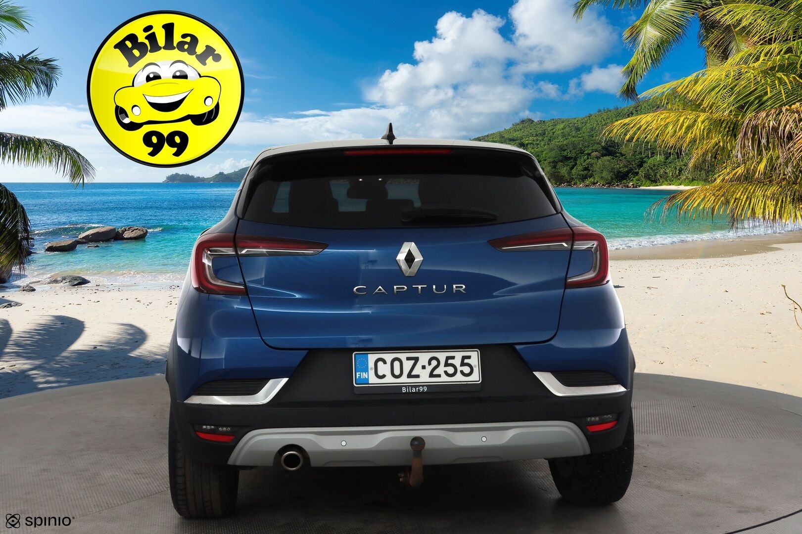 Renault Captur 2021 TCe 130 EDC7-aut Festival * Sisätilanlämmitin / Koukku / Bose / LED / Navi / Kaistavahti / P.kamera / Keyless * - Suomi-auto / Kahdet renkaat - HULLU BLACKWEEK KORKOTARJOUS 2,49%