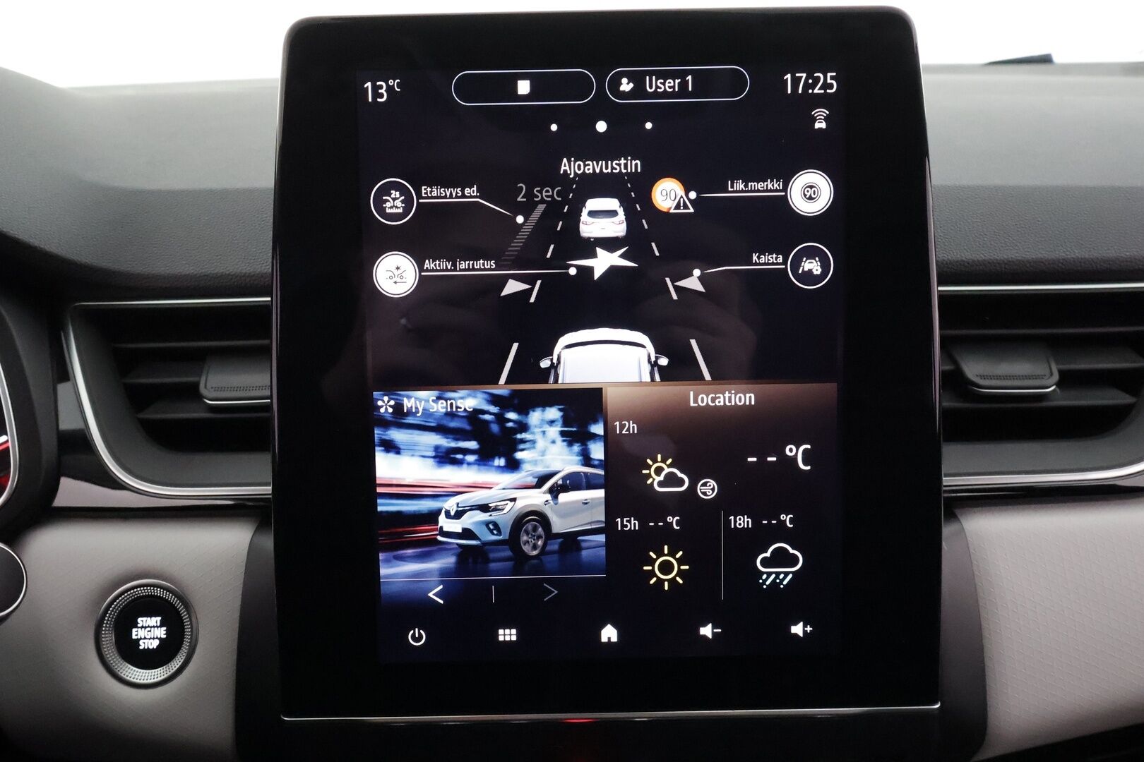 Renault Captur 2021 TCe 130 EDC7-aut Festival * Sisätilanlämmitin / Koukku / Bose / LED / Navi / Kaistavahti / P.kamera / Keyless * - Suomi-auto / Kahdet renkaat