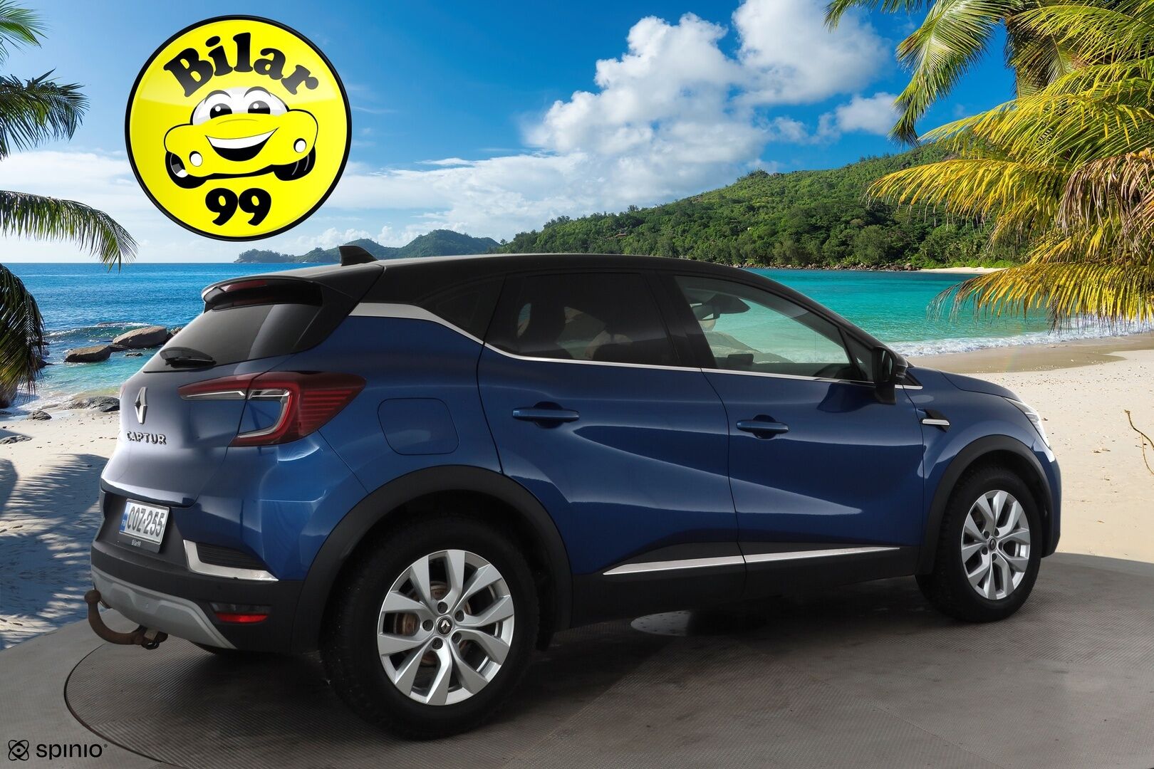 Renault Captur 2021 TCe 130 EDC7-aut Festival * Sisätilanlämmitin / Koukku / Bose / LED / Navi / Kaistavahti / P.kamera / Keyless * - Suomi-auto / Kahdet renkaat - HULLU BLACKWEEK KORKOTARJOUS 2,49%