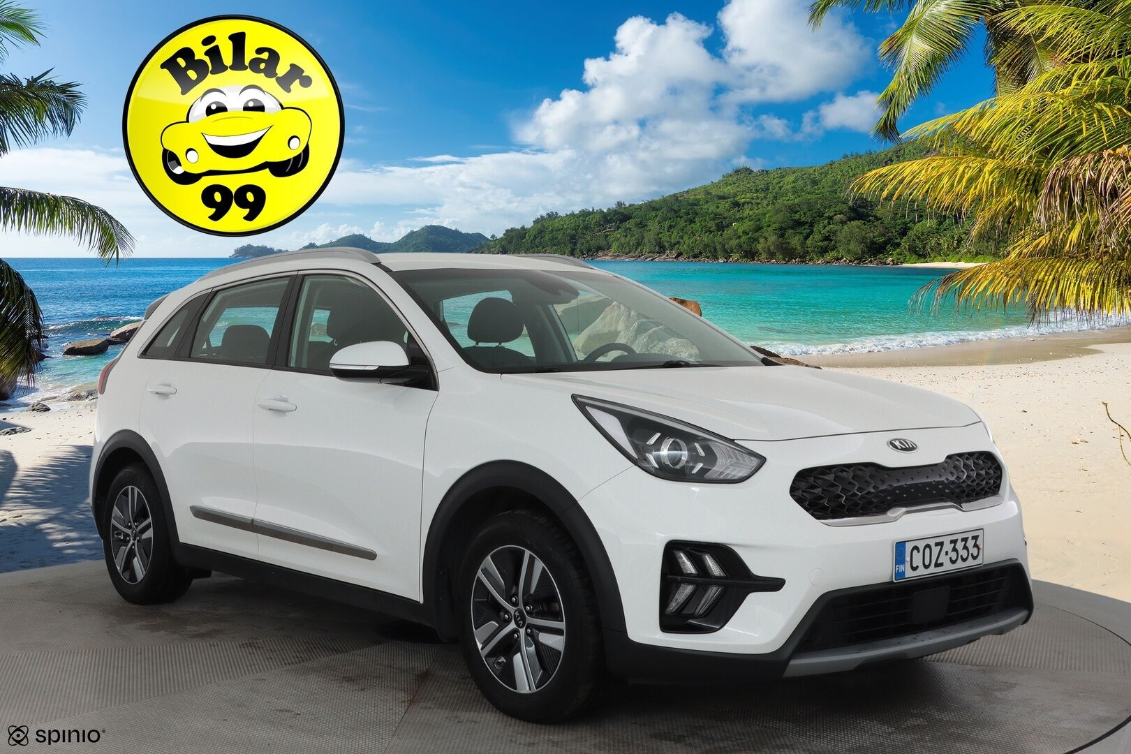 Kia NIRO 2020 1,6 GDI LX Plug-in **ACC / P.kamera / Facelift / Apple&Android** - Akku kuntotarkastettu SOH 96,6% / 1.Om Suomi-auto / Kahdet renkaat aluvanteilla / Merkkihuollettu