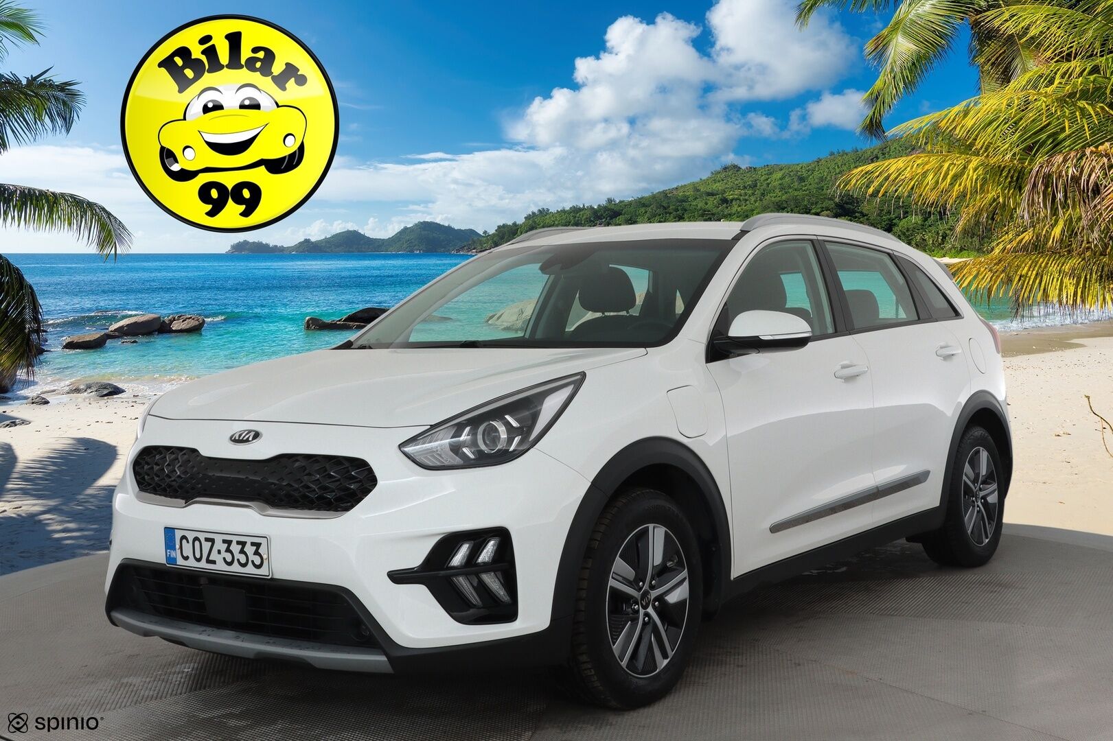 Kia NIRO 2020 1,6 GDI LX Plug-in **ACC / P.kamera / Facelift / Apple&Android** - Akku kuntotarkastettu SOH 96,6% / 1.Om Suomi-auto / Kahdet renkaat aluvanteilla / Merkkihuollettu