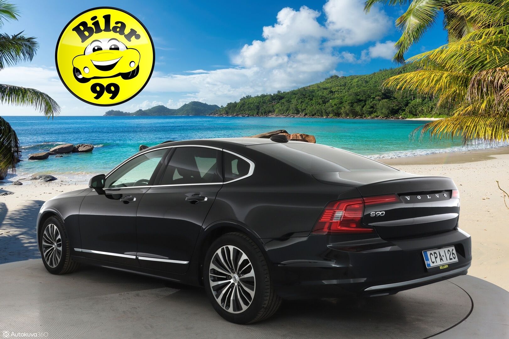 Volvo S90 2021 D3 Business Inscription Edition ** Webasto / Adapt.Vakkari / P.kamera / LED-valot / Sporttinahat Muistilla / Navi ** - 3,99 % KORKOTARJOUS TÄHÄN AUTOON - Kaistavahti / KeylessGO / Suomi-auto / 2x Renkaat