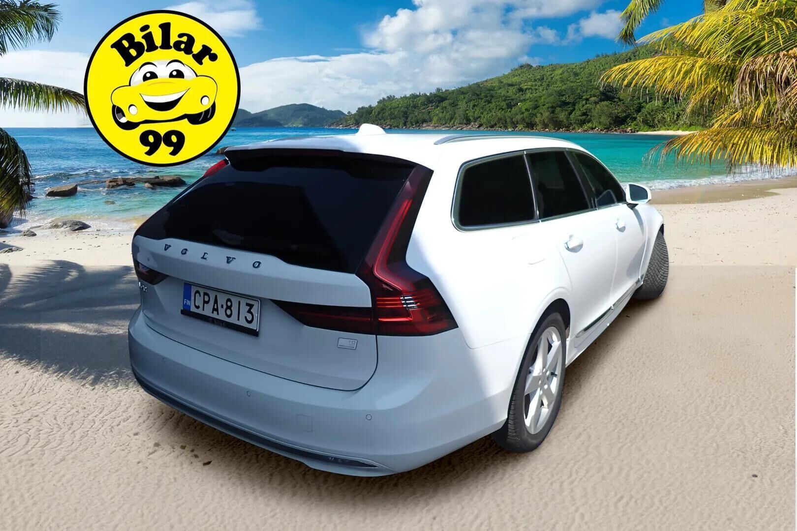 Volvo V90 2021 T8 TwE AWD Business Inscription aut / 1.Om Suomi-auto / Pa-lisälämmitin / ACC / 360°-kamera / BLISS / VOC / Muistipenkit - 3,99 % KORKOTARJOUS TÄHÄN AUTOON - 