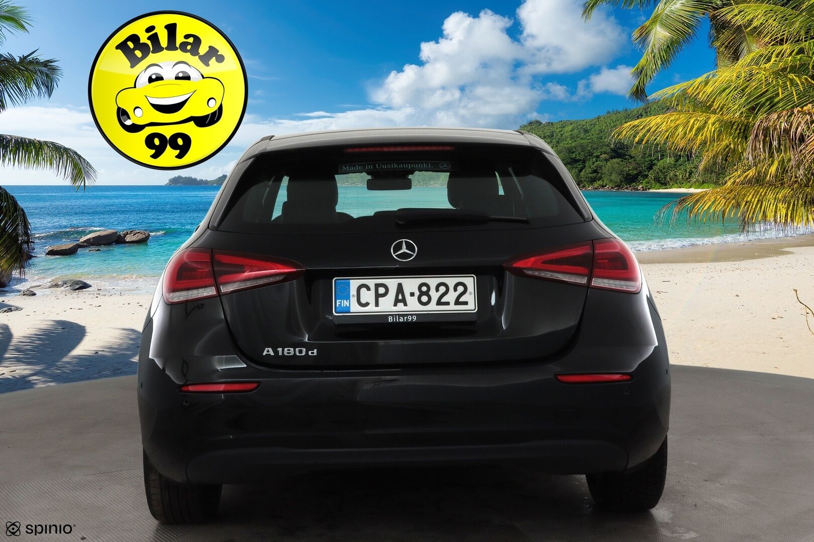 Mercedes-Benz A 2021 180 d A Business Style * Vakkari / P.kamera / LED / Navi / Widescreen / Sporttipenkit / Lohkolämmitin * - 1.Om Suomi-auto / Kahdet renkaat aluvanteilla / Merkkihuollettu - HULLU BLACKWEEK KORKOTARJOUS 2,49%