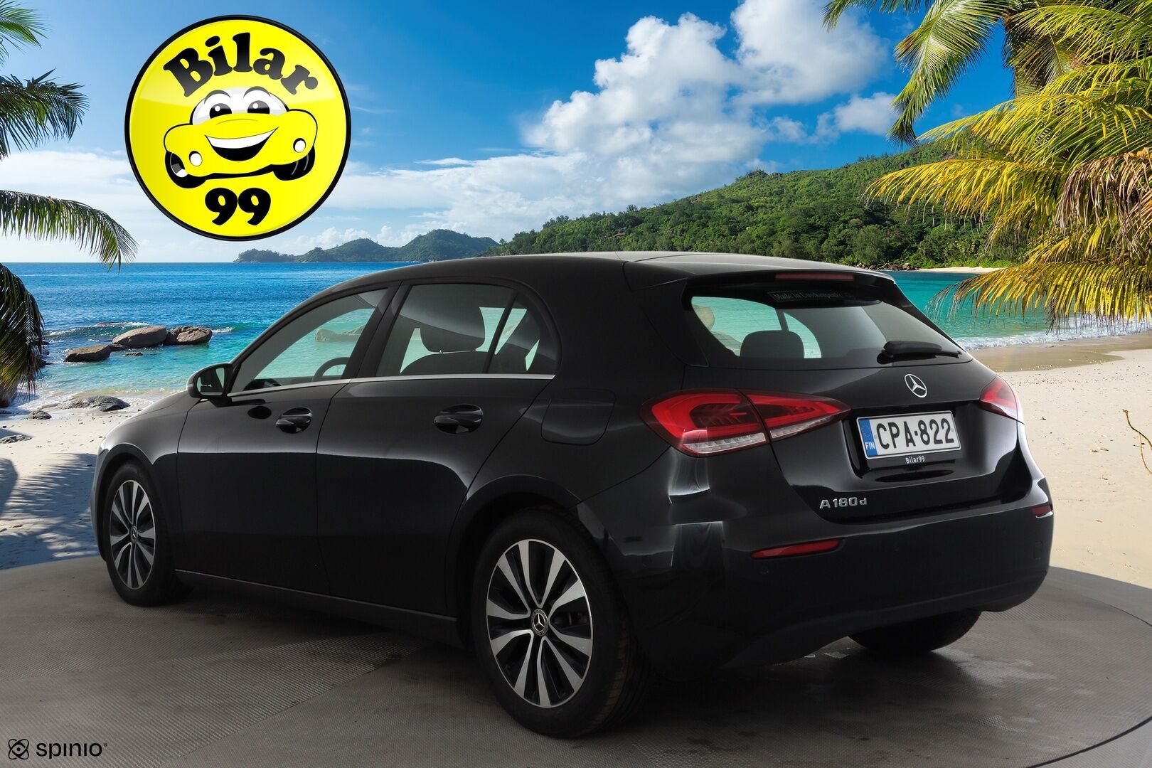 Mercedes-Benz A 2021 180 d A Business Style * Vakkari / P.kamera / LED / Navi / Widescreen / Sporttipenkit / Lohkolämmitin * - 1.Om Suomi-auto / Kahdet renkaat aluvanteilla / Merkkihuollettu - HULLU BLACKWEEK KORKOTARJOUS 2,49%