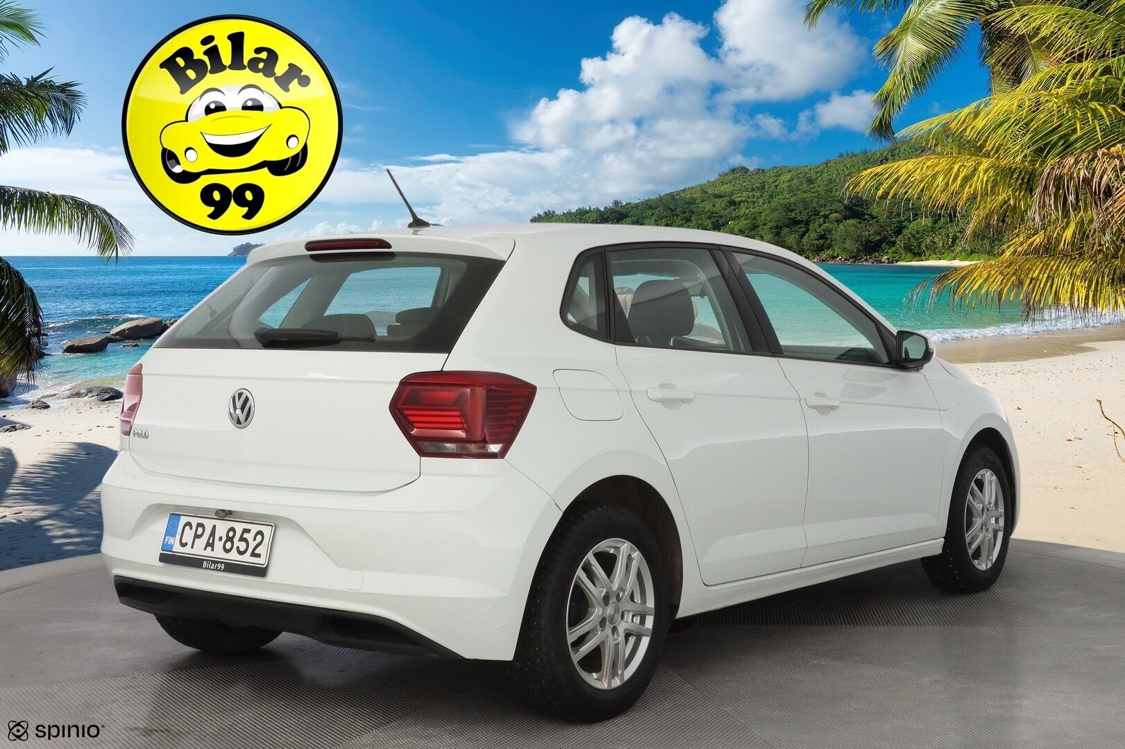 Volkswagen Polo 2021 Style 1.0 TGI 66 kW *ACC / AppleCarPlay / AndroidAuto / Lohko* - POIKKEUKSELLISEN EDULLINEN HINTA! / Suomi-Auto / Kahdet hyväkuntoiset renkaat alumiinivantein / Juuri huollettu