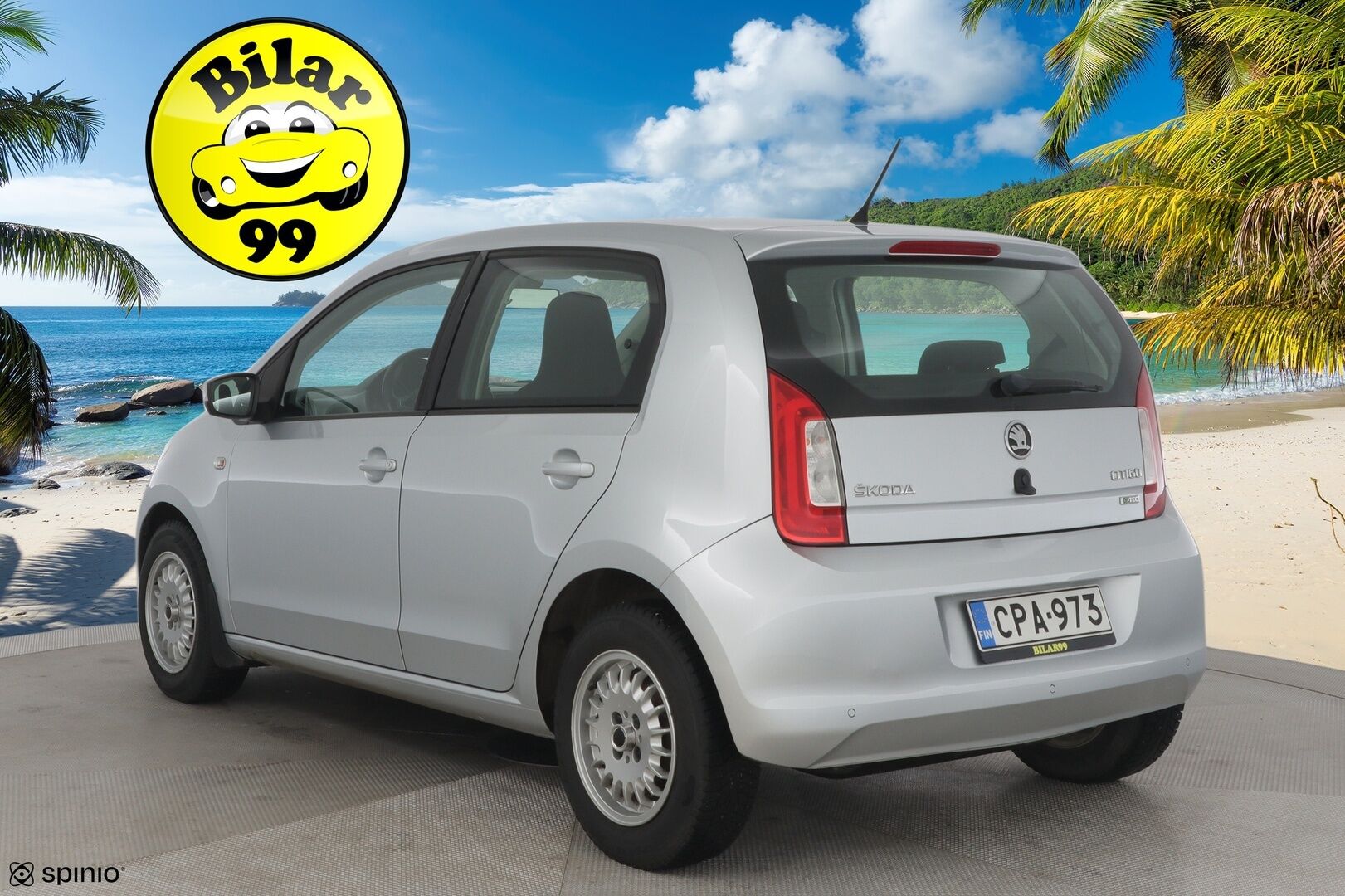 Skoda Citigo 2016 1,0 Ambition 5-ov *Vakkari / Penkinlämmitin / Tutkat / Aux-in* - *Kompakti & taloudellinen!* - HULLUT VÄLIPÄIVÄT KORKOTARJOUS 2,49%