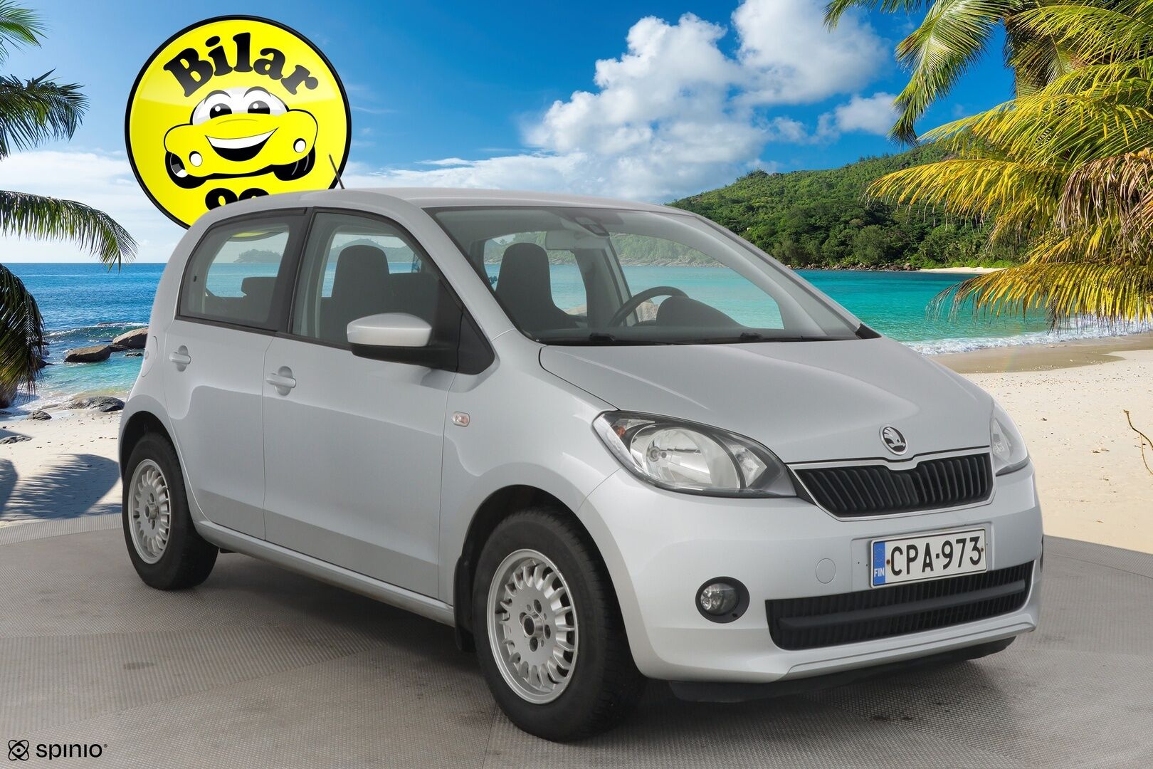 Skoda Citigo 2016 CITIGO Viistoperä (AB) 5ov 999cm3 * / Vakkari / Penkinlämmitin / Tutkat / Aux-in / * - Juuri huollettuna - HULLUT BLACKWEEK JATKOT - KORKOTARJOUS 2,49%