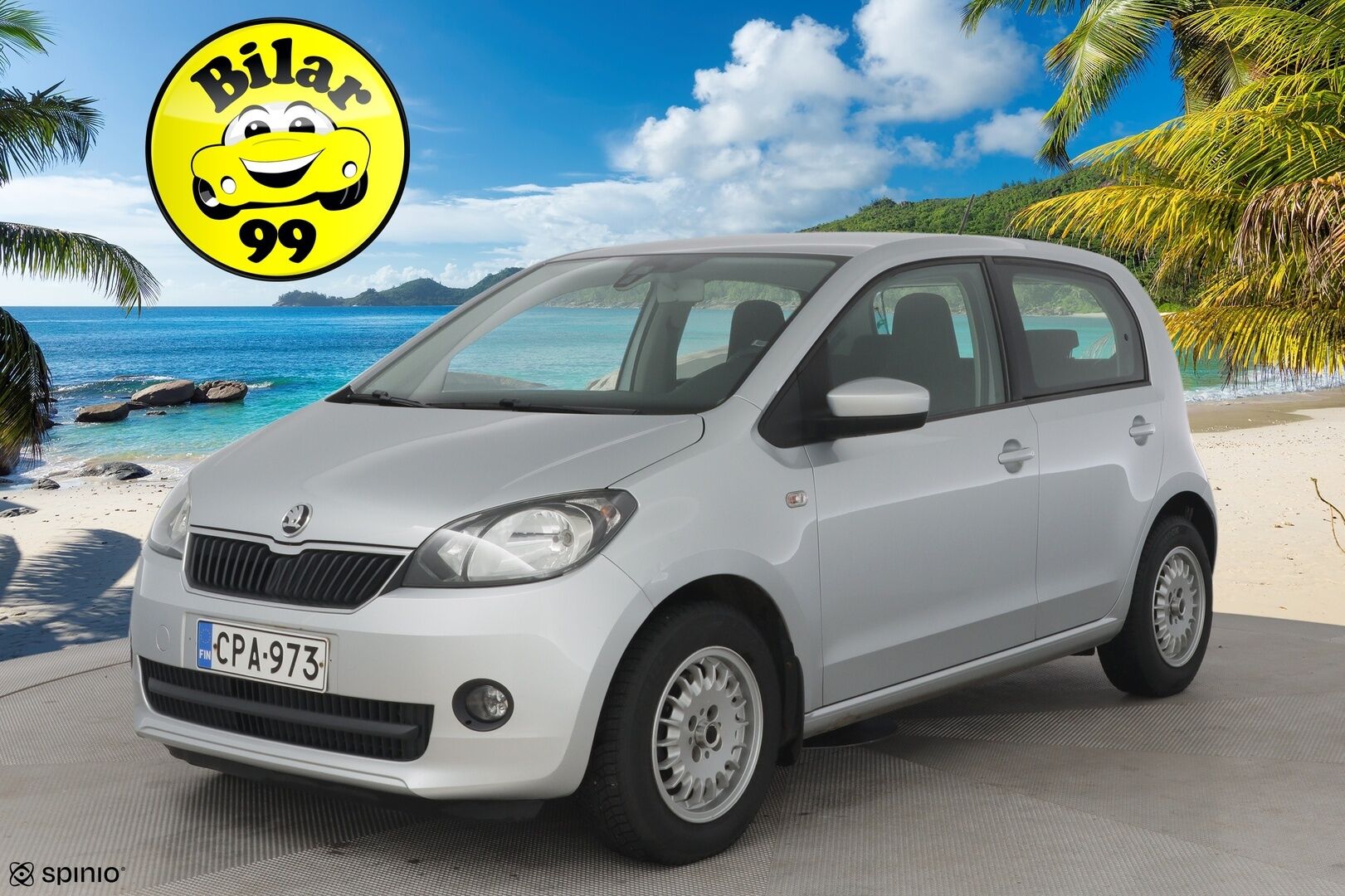 Skoda Citigo 2016 1,0 Ambition 5-ov *Vakkari / Penkinlämmitin / Tutkat / Aux-in* - *Kompakti & taloudellinen!* - HULLUT VÄLIPÄIVÄT KORKOTARJOUS 2,49%