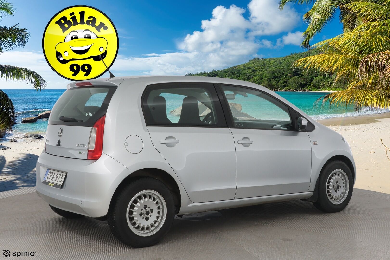 Skoda Citigo 2016 1,0 Ambition 5-ov *Vakkari / Penkinlämmitin / Tutkat / Aux-in* - *Kompakti & taloudellinen!* - HULLUT VÄLIPÄIVÄT KORKOTARJOUS 2,49%