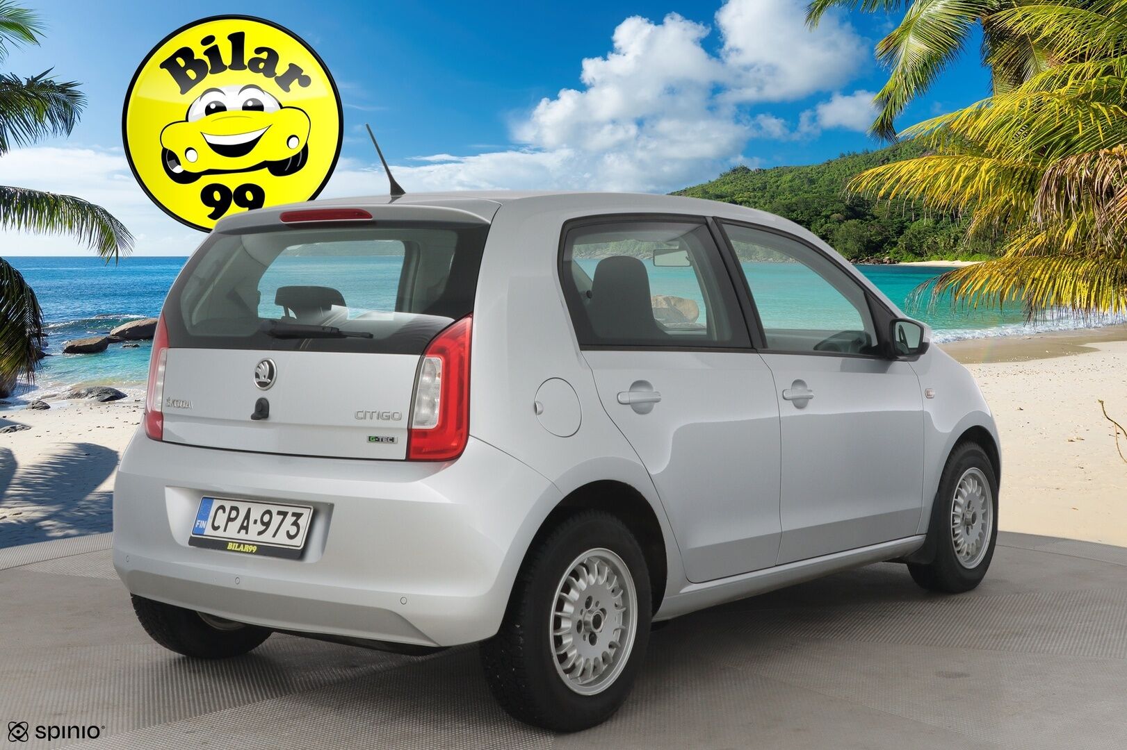 Skoda Citigo 2016 1,0 Ambition 5-ov *Vakkari / Penkinlämmitin / Tutkat / Aux-in* - *Kompakti & taloudellinen!* - HULLUT VÄLIPÄIVÄT KORKOTARJOUS 2,49%