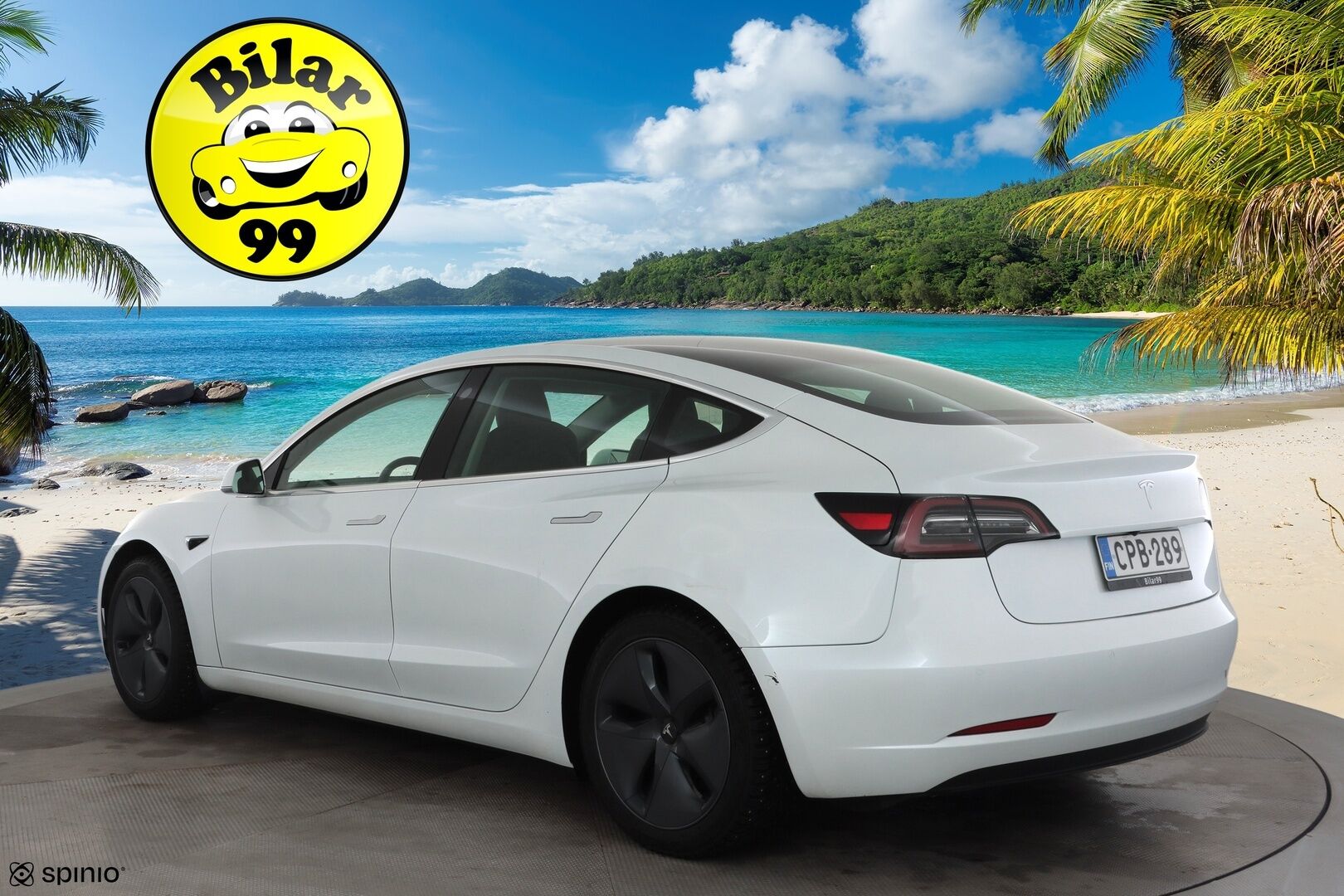 Tesla Model 3 2020 Standard Range Plus * ACC / LED / Lasikatto / Muistipenkki / P.Kamera / Kaistavahti / Navi * - Akku kuntotarkastettu / Suomi-auto / 2x Latauskaapelit / Kahdet renkaat