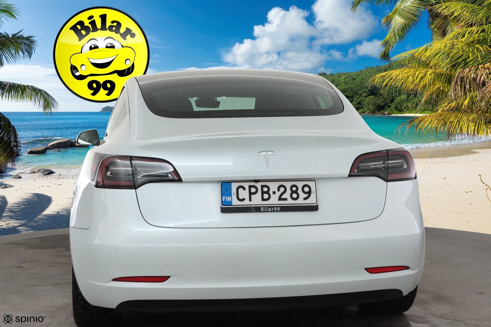 Tesla Model 3 2020 Standard Range Plus * ACC / LED / Lasikatto / Muistipenkki / P.Kamera / Kaistavahti / Navi * - Suomi-auto / 2x Latauskaapelit / Kahdet renkaat