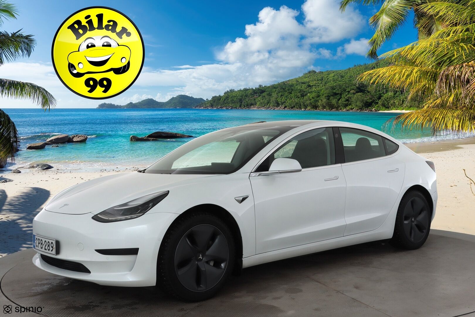 Tesla Model 3 2020 Standard Range Plus * ACC / LED / Lasikatto / Muistipenkki / P.Kamera / Kaistavahti / Navi * - Akku kuntotarkastettu / Suomi-auto / 2x Latauskaapelit / Kahdet renkaat