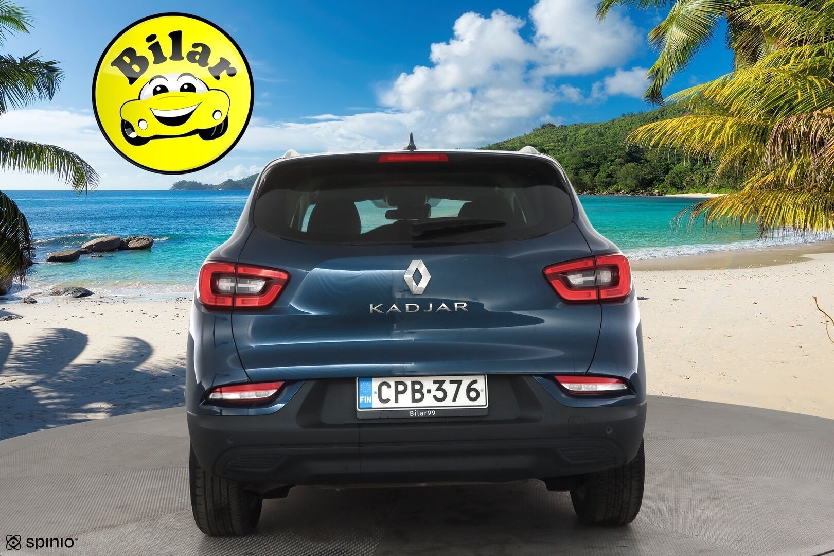 Renault Kadjar 2021 TCe 140 EDC7-aut Zen - | Vakkari | Navi | Kaistavahti | Keyless | Tutkat | Apple & Android | Aut. ilmastointi | Huoltokirja | 2x renkaat aluin | Suomiauto | 