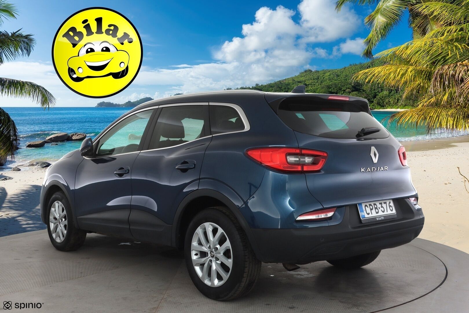 Renault Kadjar 2021 TCe 140 EDC7-aut Zen - | Vakkari | Navi | Kaistavahti | Keyless | Tutkat | Apple & Android | Aut. ilmastointi | Huoltokirja | 2x renkaat aluin | Suomiauto | 