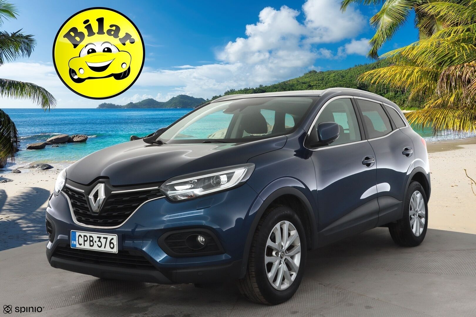 Renault Kadjar 2021 TCe 140 EDC7-aut Zen - | Vakkari | Navi | Kaistavahti | Keyless | Tutkat | Apple & Android | Aut. ilmastointi | Huoltokirja | 2x renkaat aluin | Suomiauto | 