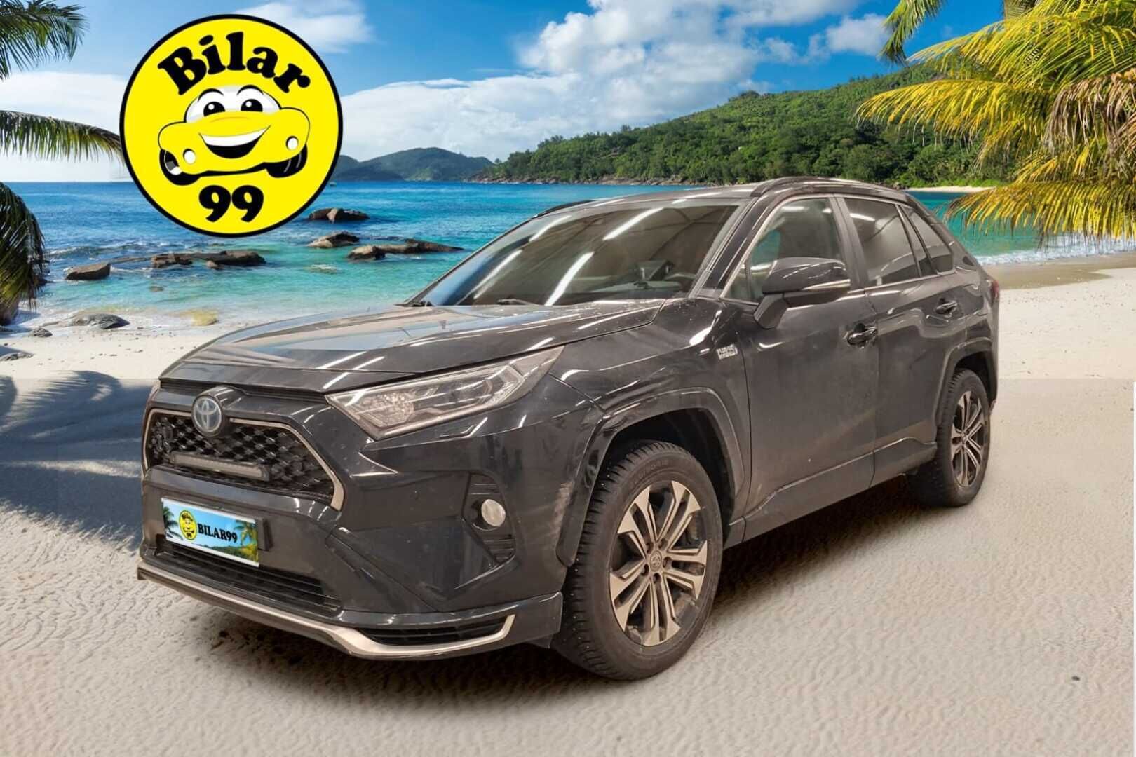 Toyota RAV4 Plug-in 2020 Hybrid 2,5 AWD-i Active Business ** Merkkihuollettu / Vetokoukku / P-Kamera / BLIS * - Nahkapenkit / Suomi-auto / 2 renkaat alumiinivanteilla * - HULLU BLACKWEEK KORKOTARJOUS 2,49%