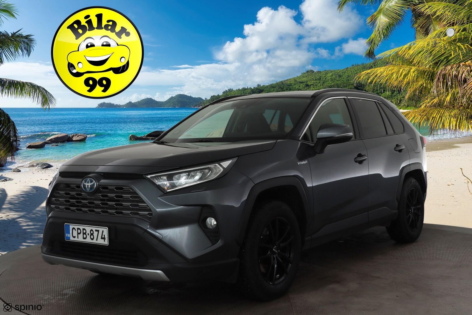 Toyota RAV4 2020 2,5 Hybrid Active * Adapt.Vakkari / Peruutuskamera / Vetokoukku / LED / Lohko & Sisäpistoke / Kaistavahti - Kahdet renkaat aluvanteilla / 2-om Suomi-auto - HULLUT AVAJAISHULINAT KORKOTARJOUS 3,29 %