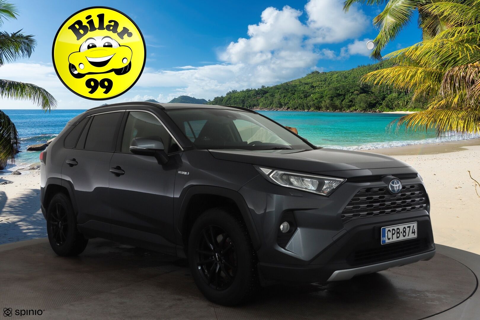 Toyota RAV4 2020 2,5 Hybrid Active * Adapt.Vakkari / Peruutuskamera / Vetokoukku / LED / Lohko & Sisäpistoke / Kaistavahti - Kahdet renkaat aluvanteilla / 2-om Suomi-auto - HULLUT AVAJAISHULINAT KORKOTARJOUS 3,29 %