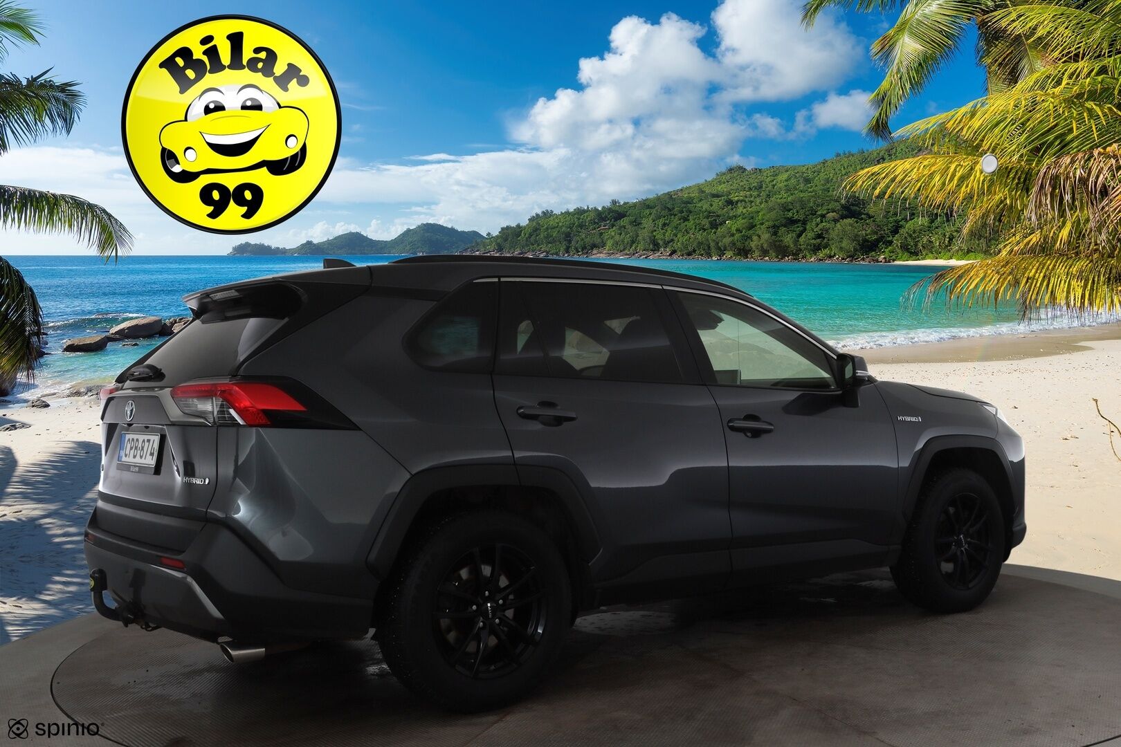 Toyota RAV4 2020 2,5 Hybrid Active * Adapt.Vakkari / Peruutuskamera / Vetokoukku / LED / Lohko & Sisäpistoke / Kaistavahti - Kahdet renkaat aluvanteilla / 2-om Suomi-auto - HULLUT AVAJAISHULINAT KORKOTARJOUS 3,29 %