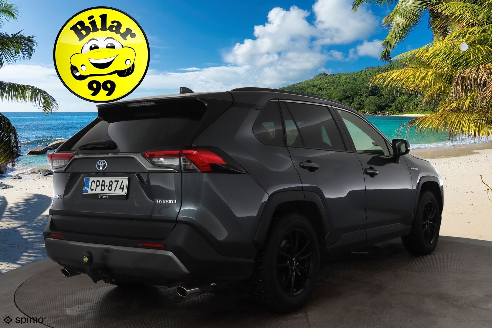 Toyota RAV4 2020 2,5 Hybrid Active * ACC / LED / P.Kamera / Koukku / Sisätilanlämmitin / Kaistavahti * - Kahdet renkaat aluvanteilla / 2-om Suomi-auto 