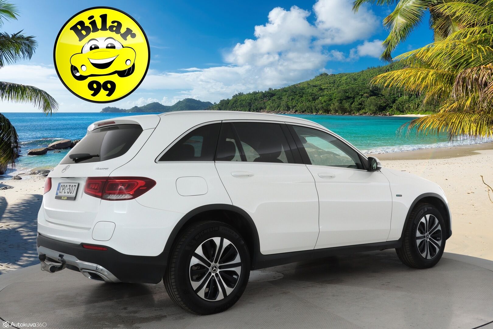 Mercedes-Benz GLC 2021 300 e 4MATIC A Business EQ Power **Facelift / Vetokoukku / Vakkari / Navi / P.kamera / Nahkasisusta** - 1-om. Suomi-auto / Molemmat laturit / Tehtaan vetokoukku 