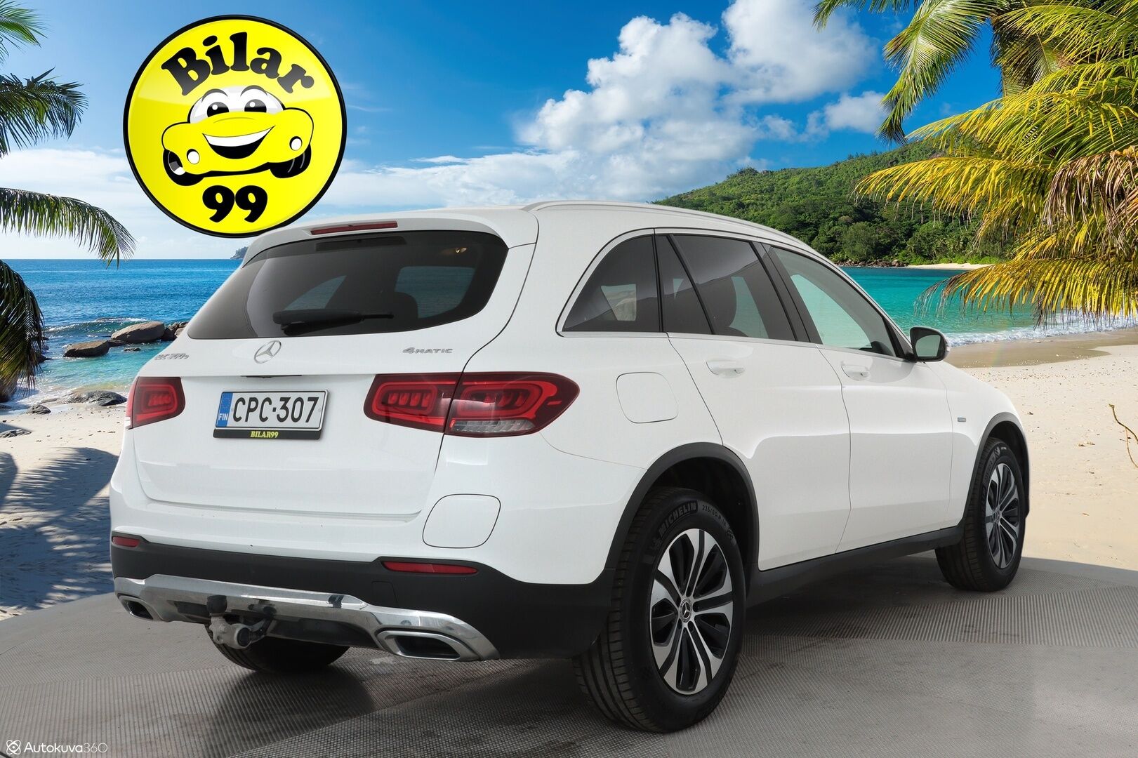 Mercedes-Benz GLC 2021 300 e 4MATIC A Business EQ Power **Facelift / Vetokoukku / Vakkari / Navi / P.kamera / Nahkasisusta** - 1-om. Suomi-auto / Molemmat laturit / Tehtaan vetokoukku 