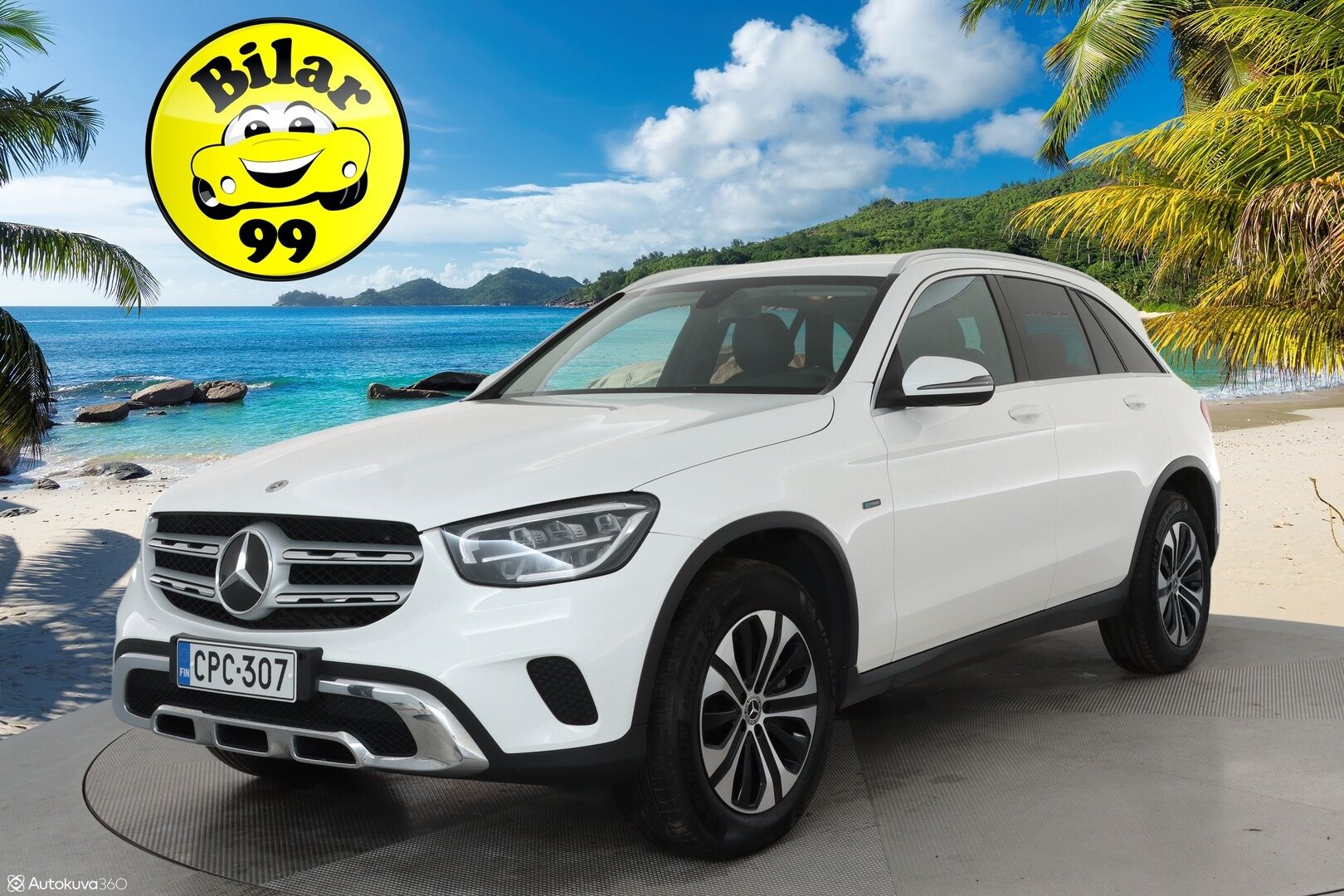 Mercedes-Benz GLC 2021 300 e 4MATIC A Business EQ Power **Facelift / Vetokoukku / Vakkari / Navi / P.kamera / Nahkasisusta** - 1-om. Suomi-auto / Molemmat laturit / Tehtaan vetokoukku 