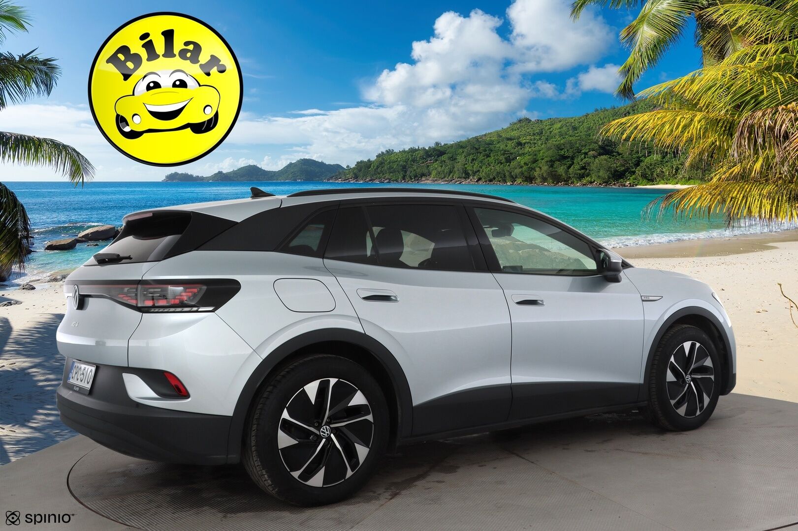 Volkswagen ID.4 2021 Pro Performance 150 kW, akku 77 kWh - | ILP | ACC | Matrix-LED | P.Kamera | Nahka-Alcantara | Navi | Kaistavahti | Keyless | Suomi-auto | Merkkihuollot | Kahdet renkaat | 2x Latauskaapelit |