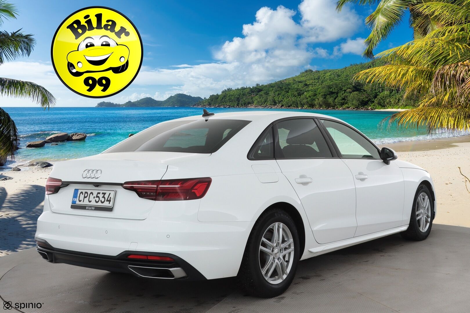 Audi A4 2021 Sedan Business Advanced 40 TFSI 150 kW MHEV S tronic * ACC / Digimittari / Matrix / P.Kamera / Sportpenkit* - 1-om Suomi-auto / Kahdet renkaat aluvanteilla / Merkkihuollot