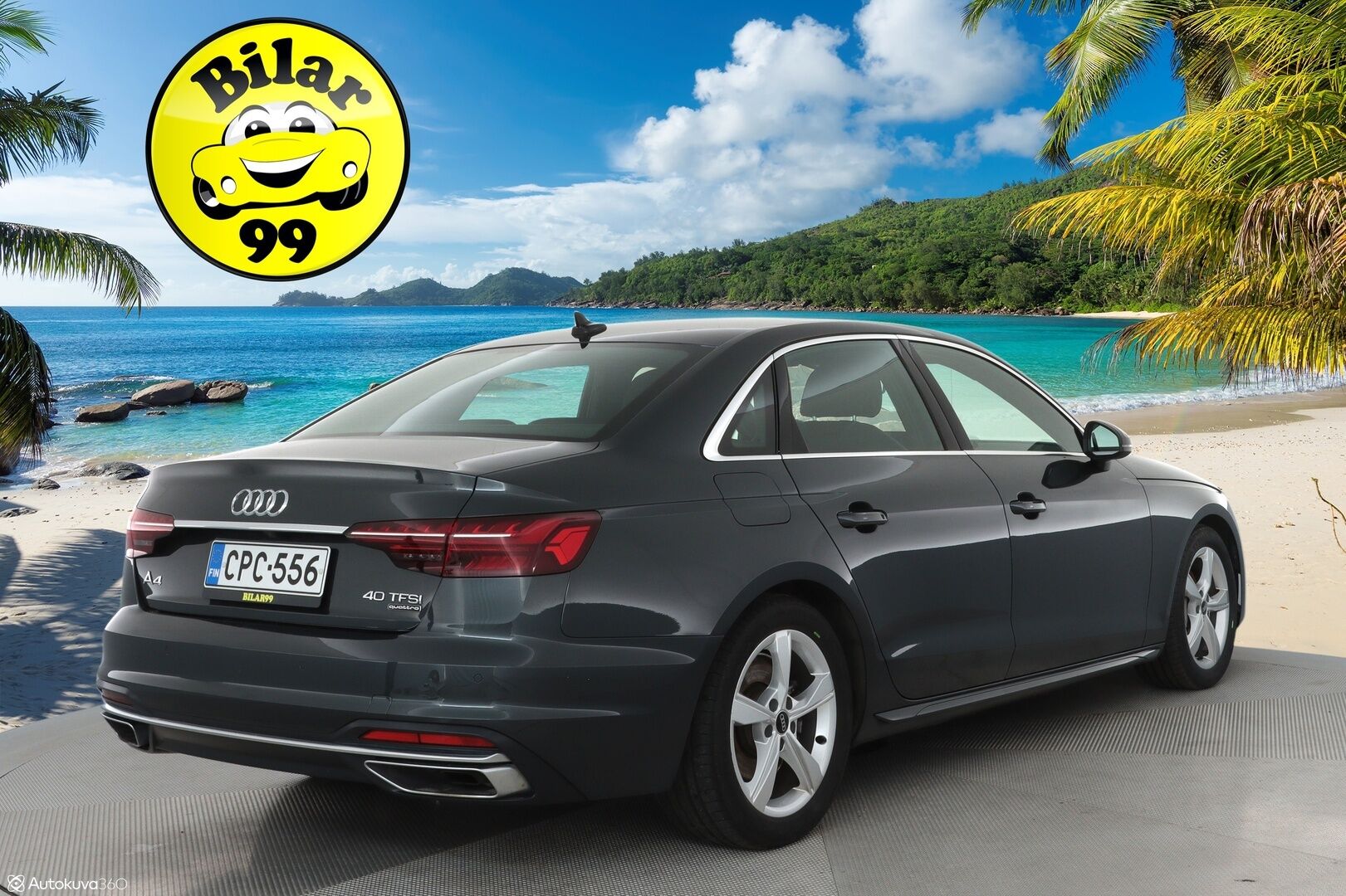 Audi A4 2021 Sedan Business Advanced 40TFSI 150kW MHEV quattro **1.Om Suomi-auto / Webasto / Koukku / Adapt.Vakkari / Matrix-LED** - 3,99 % KORKOTARJOUS TÄHÄN AUTOON - Sporttipenkit / P.Kamera / Digimittaristo / 3-Alueinen AC / Kaistavahti / 2x Renkaat