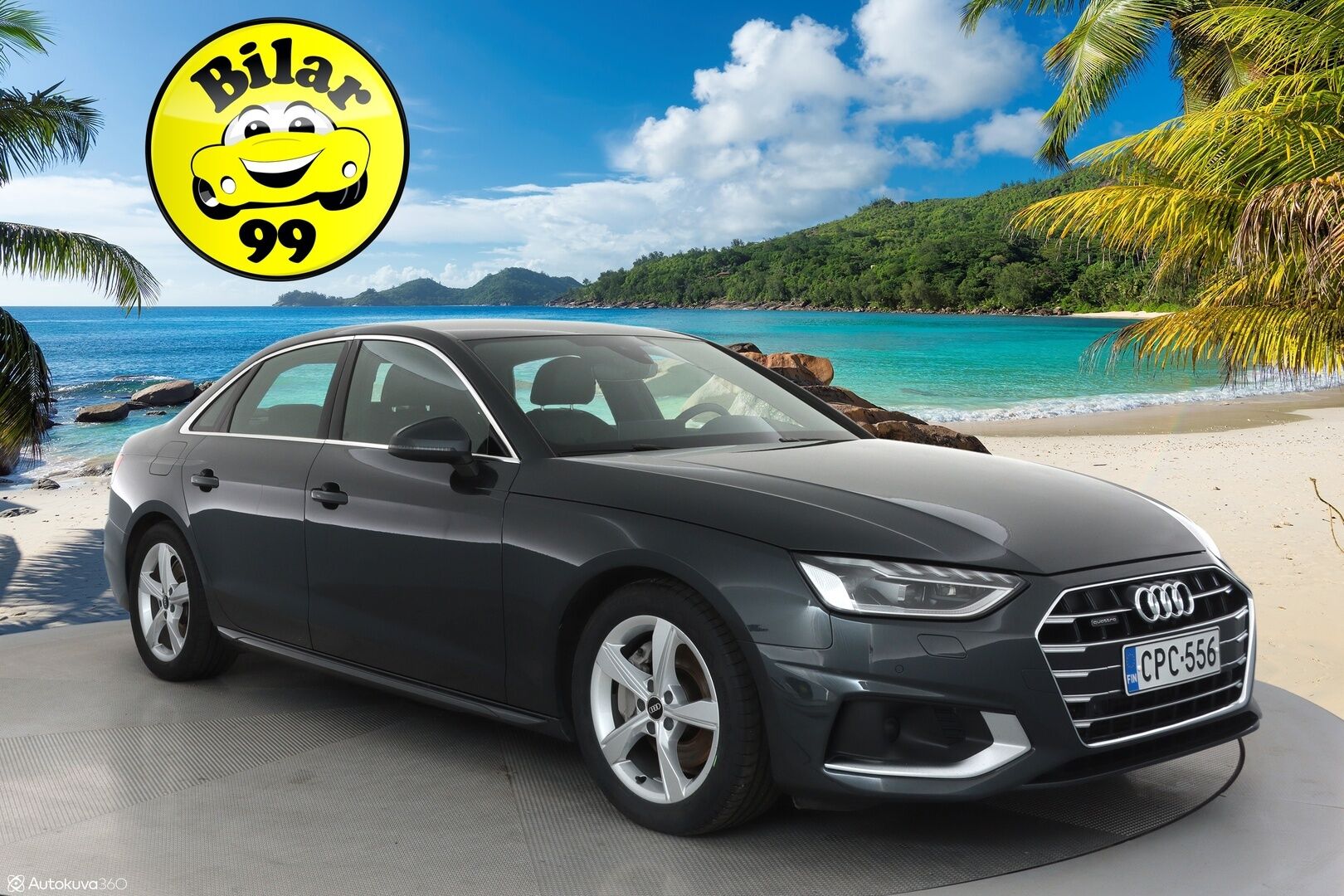 Audi A4 2021 Sedan Business Advanced 40TFSI 150kW MHEV quattro **1.Om Suomi-auto / Webasto / Koukku / Adapt.Vakkari / Matrix-LED** - 3,99 % KORKOTARJOUS TÄHÄN AUTOON - Sporttipenkit / P.Kamera / Digimittaristo / 3-Alueinen AC / Kaistavahti / 2x Renkaat
