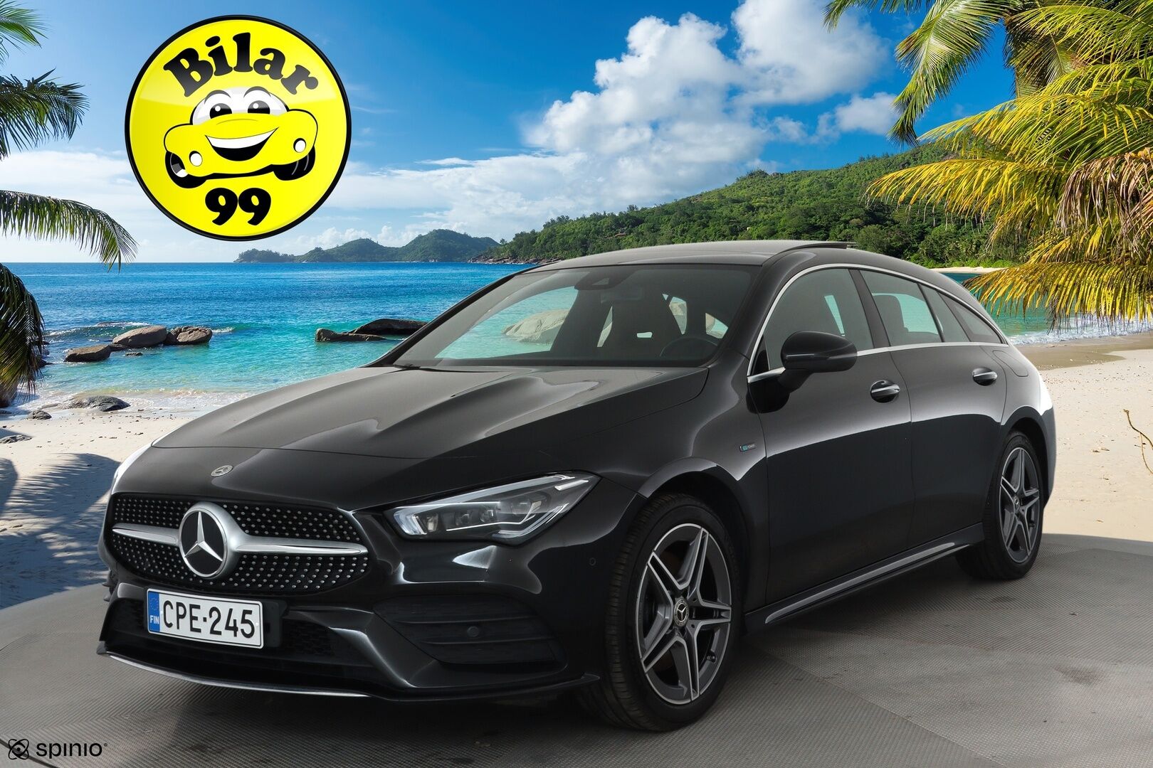 Mercedes-Benz CLA 2021 250 e A Shooting Brake Business AMG EQ **Lasikattoluukku / Distronic / Multibeam / P.kamera / Sporttinahat Muistilla - 1.om Suomi-auto / 2x Latauskaapelit / Kahdet Renkaat / **SUPER VARUSTEILLA**