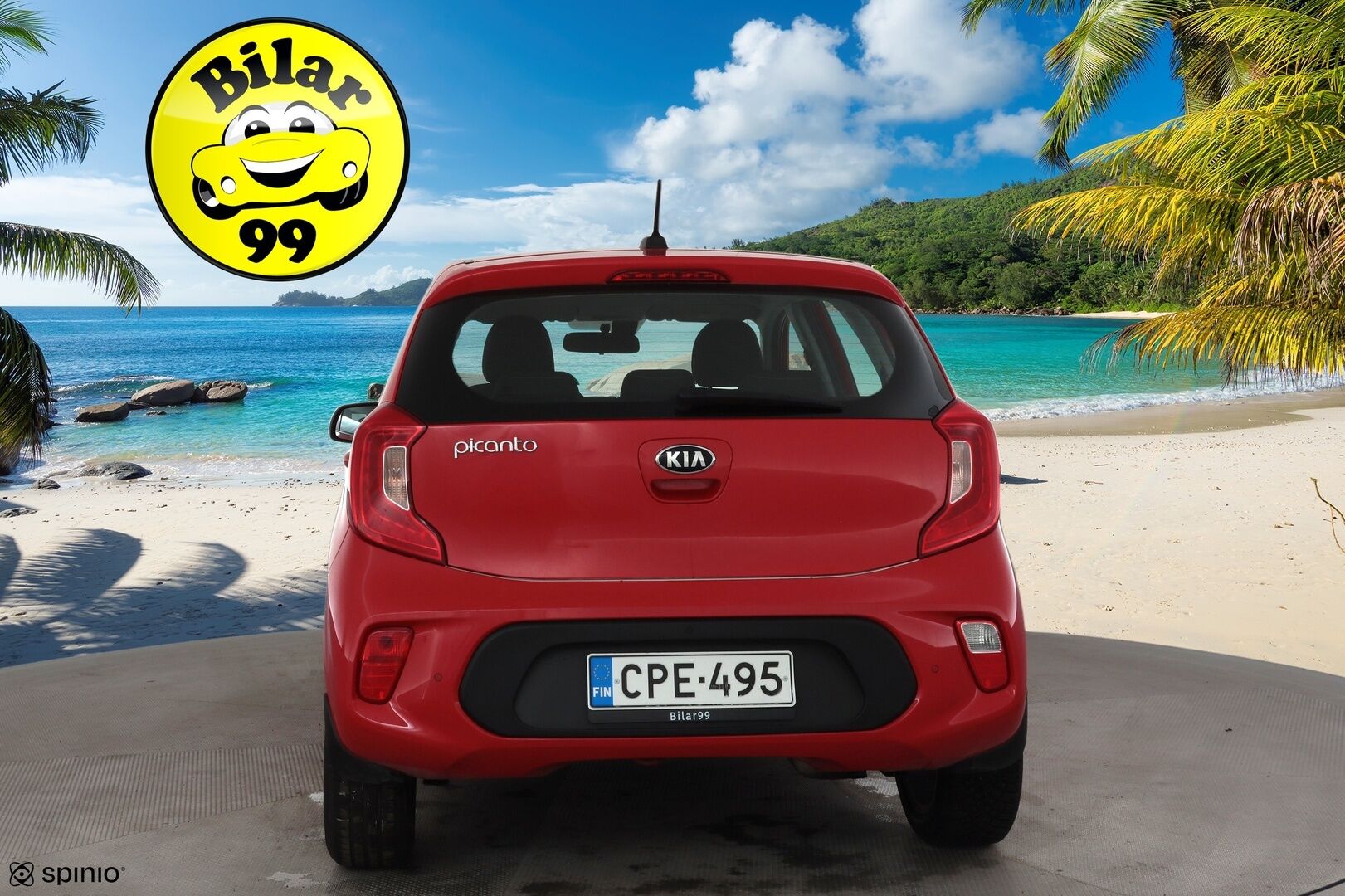Kia Picanto 2021 1,2 EX AMT 5P * 1.Om Suomi-auto / Vakkari / P.tutka / Bluetooth / Ratinlämmitin * - Suomi-auto 1. omistajalta! / Kahdet renkaat aluvanteilla