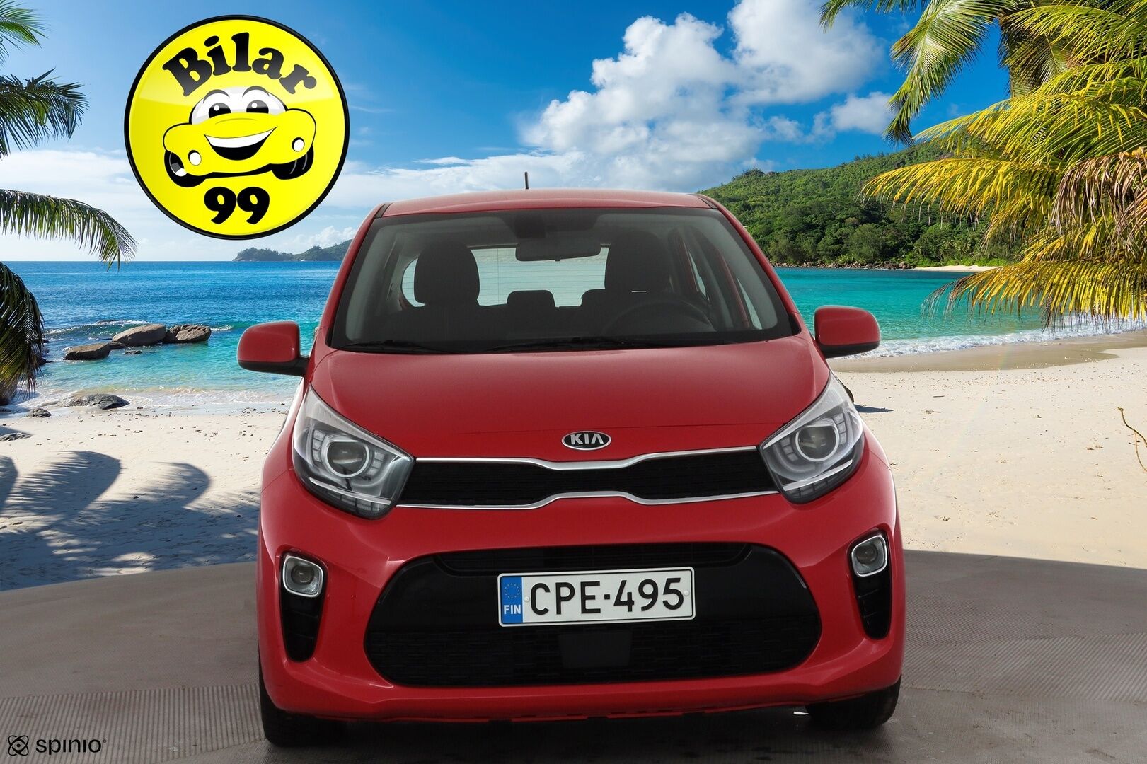 Kia Picanto 2021 1,2 EX AMT 5P * 1.Om Suomi-auto / Vakkari / P.tutka / Bluetooth / Ratinlämmitin * - Suomi-auto 1. omistajalta! / Kahdet renkaat aluvanteilla