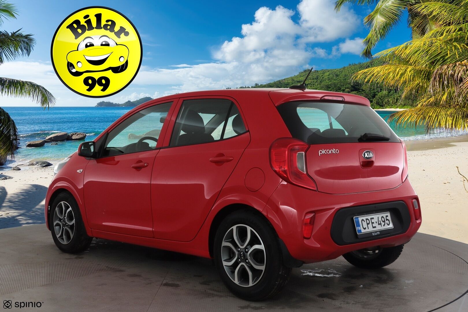 Kia Picanto 2021 1,2 EX AMT 5P * 1.Om Suomi-auto / Vakkari / P.tutka / Bluetooth / Ratinlämmitin * - Kahdet renkaat aluvanteilla - HULLUT BLACKWEEK JATKOT - KORKOTARJOUS 2,49%