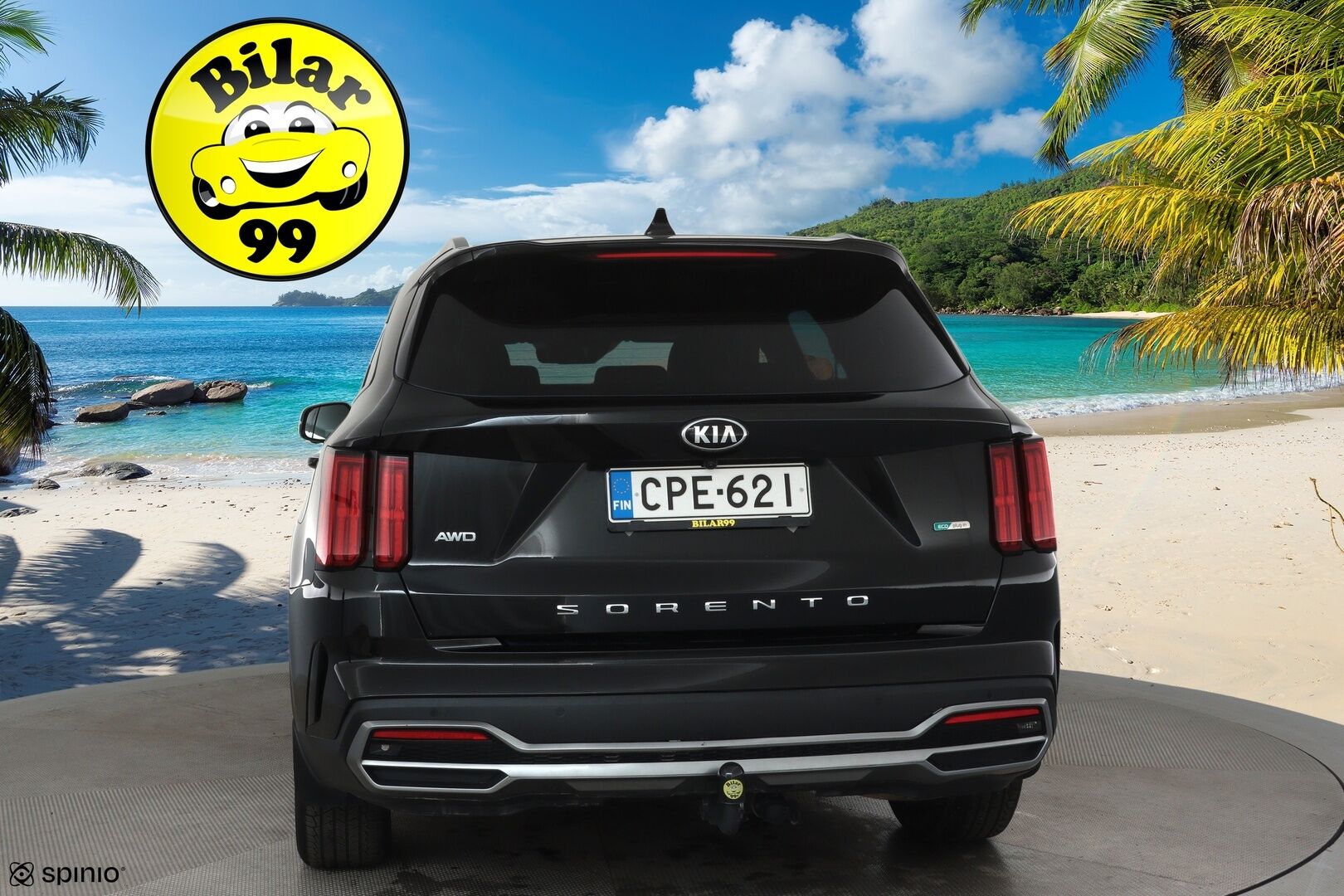 Kia Sorento 2021 1,6 T-GDI Plug-in Hybrid AWD Business Luxury AT 7P *ACC / Ilmastoidut Nahat / BOSE / 360° / Koukku / Muistipenkki* - Suomi-auto / Kahdet renkaat aluvanteilla 