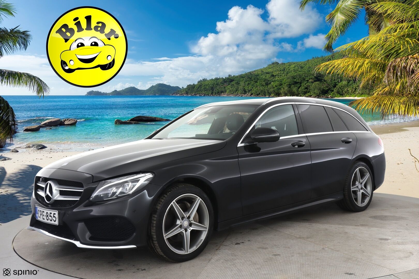 Mercedes-Benz C 2017 220 d T A Business AMG - | AMG-Styling ulko ja sisä | Bliss | P-kamera | Ambient light | 
