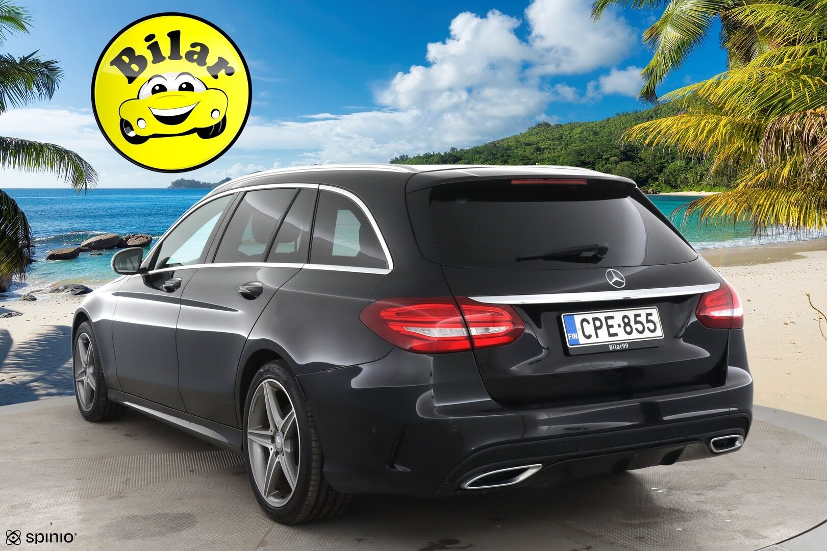 Mercedes-Benz C 2017 220 d T A Business AMG - | AMG-Styling ulko ja sisä | Bliss | P-kamera | Ambient light | 