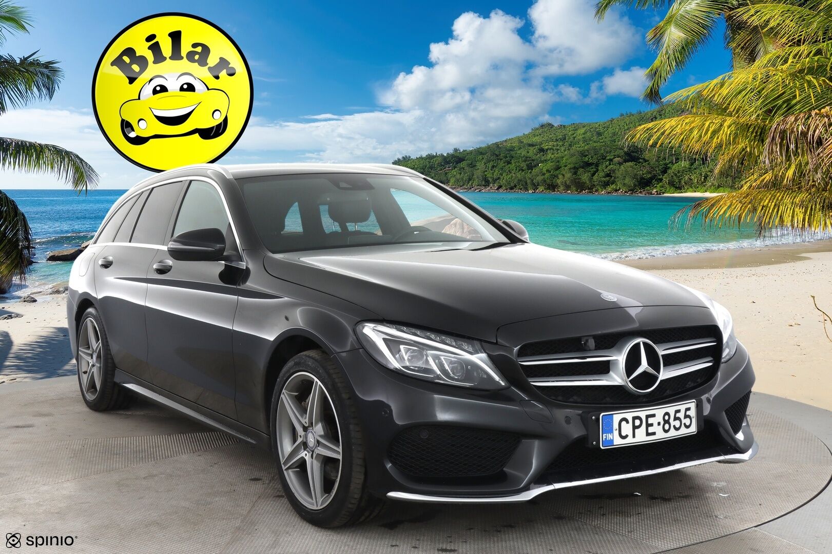Mercedes-Benz C 2017 220 d T A Business AMG - | AMG-Styling ulko ja sisä | Bliss | P-kamera | Ambient light | 