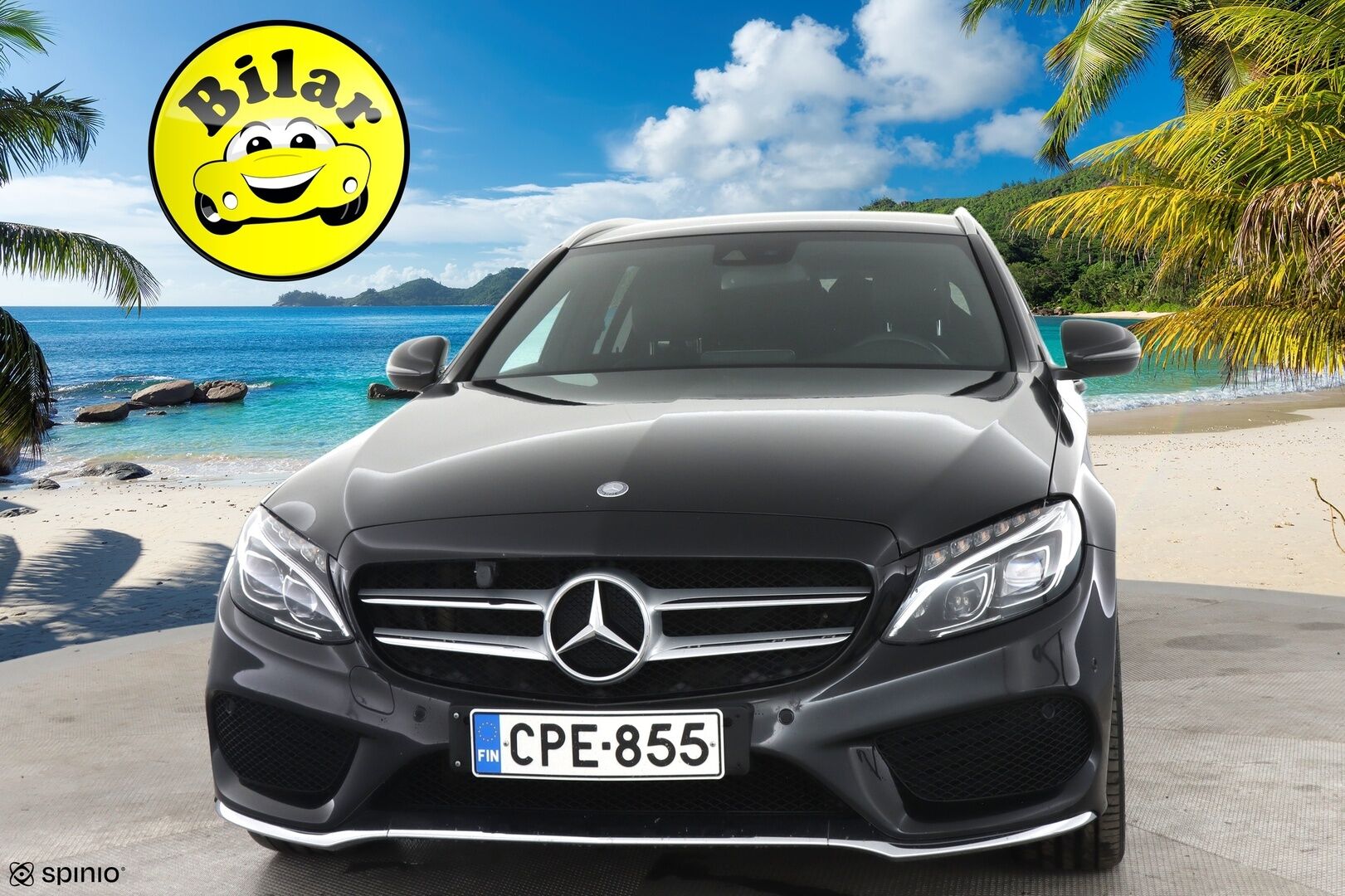 Mercedes-Benz C 2017 220 d T A Business AMG - | AMG-Styling ulko ja sisä | Bliss | P-kamera | Ambient light | 