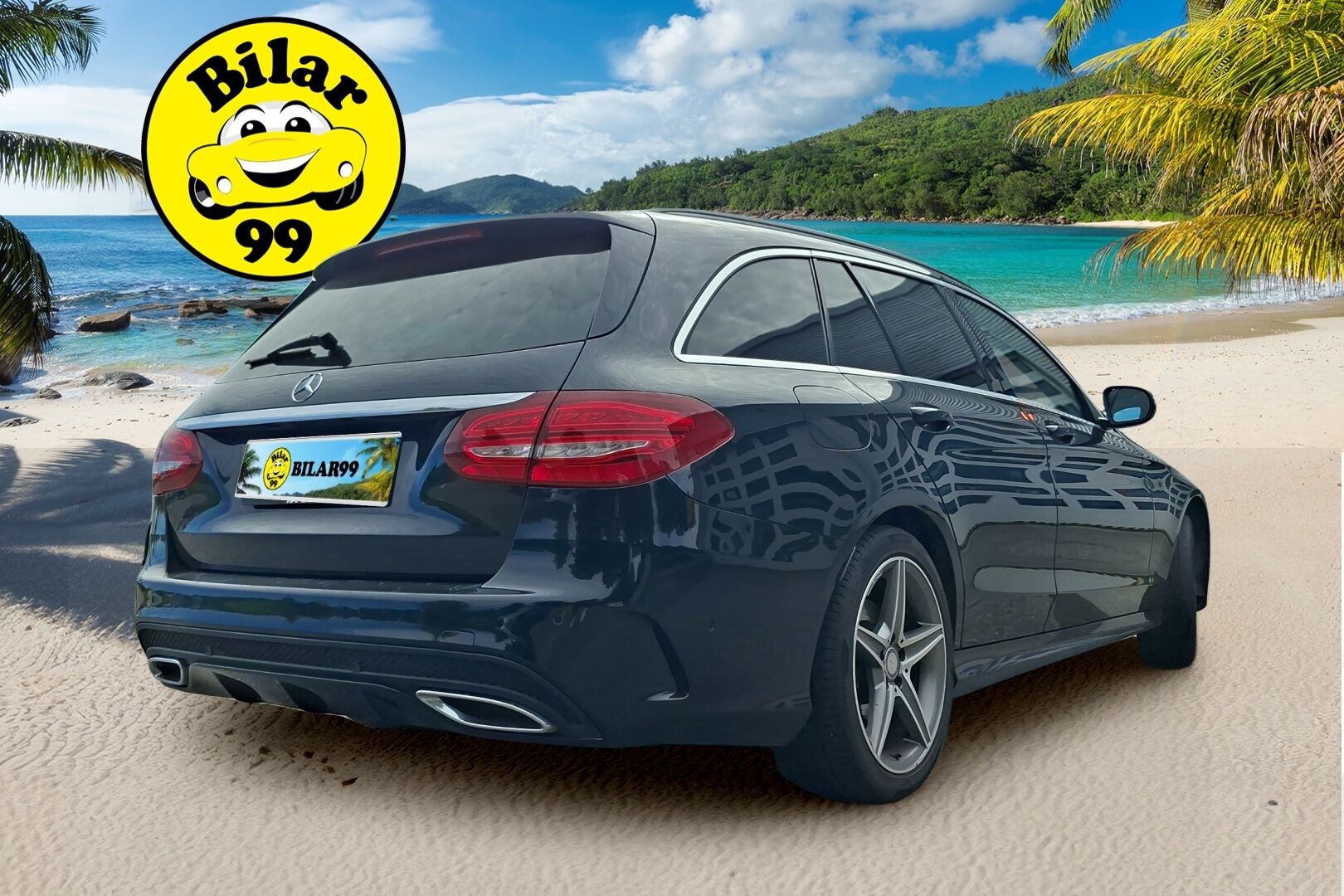 Mercedes-Benz C 2017 220 d T A Business AMG - | AMG-Styling ulko ja sisä | Bliss | P-kamera | Ambient light | 