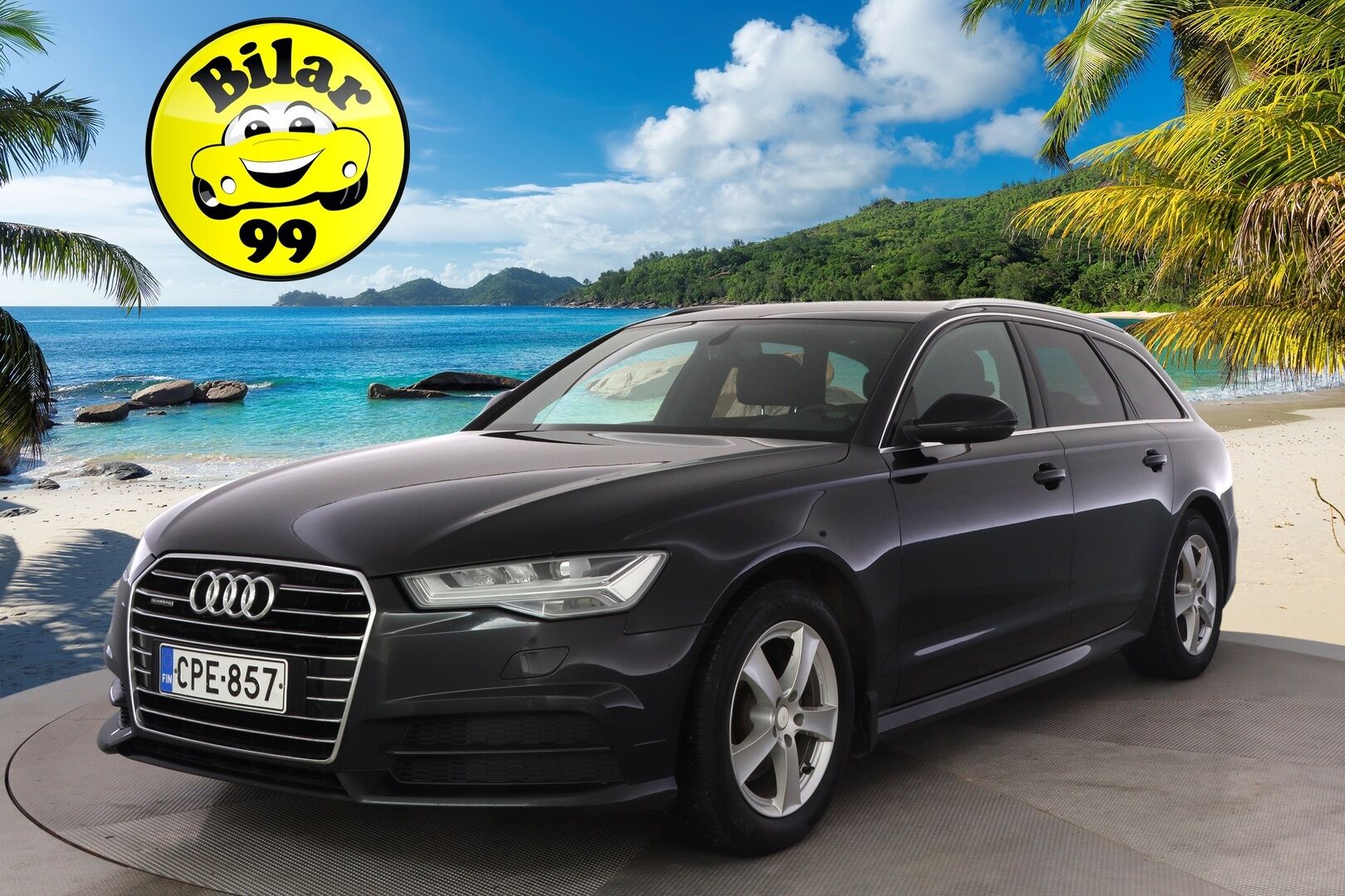 Audi A6 2018 A6 Avant Farmari (AC) 4ov 1968cm3 A *Vakkari / BOSE / Webasto / Sporttipenkit / Koukku / Navi / Musta sisäkatto / Sähkökontti* - *Näyttävä / Neliveto / Farmari* - HULLUT VÄLIPÄIVÄT KORKOTARJOUS 2,49%