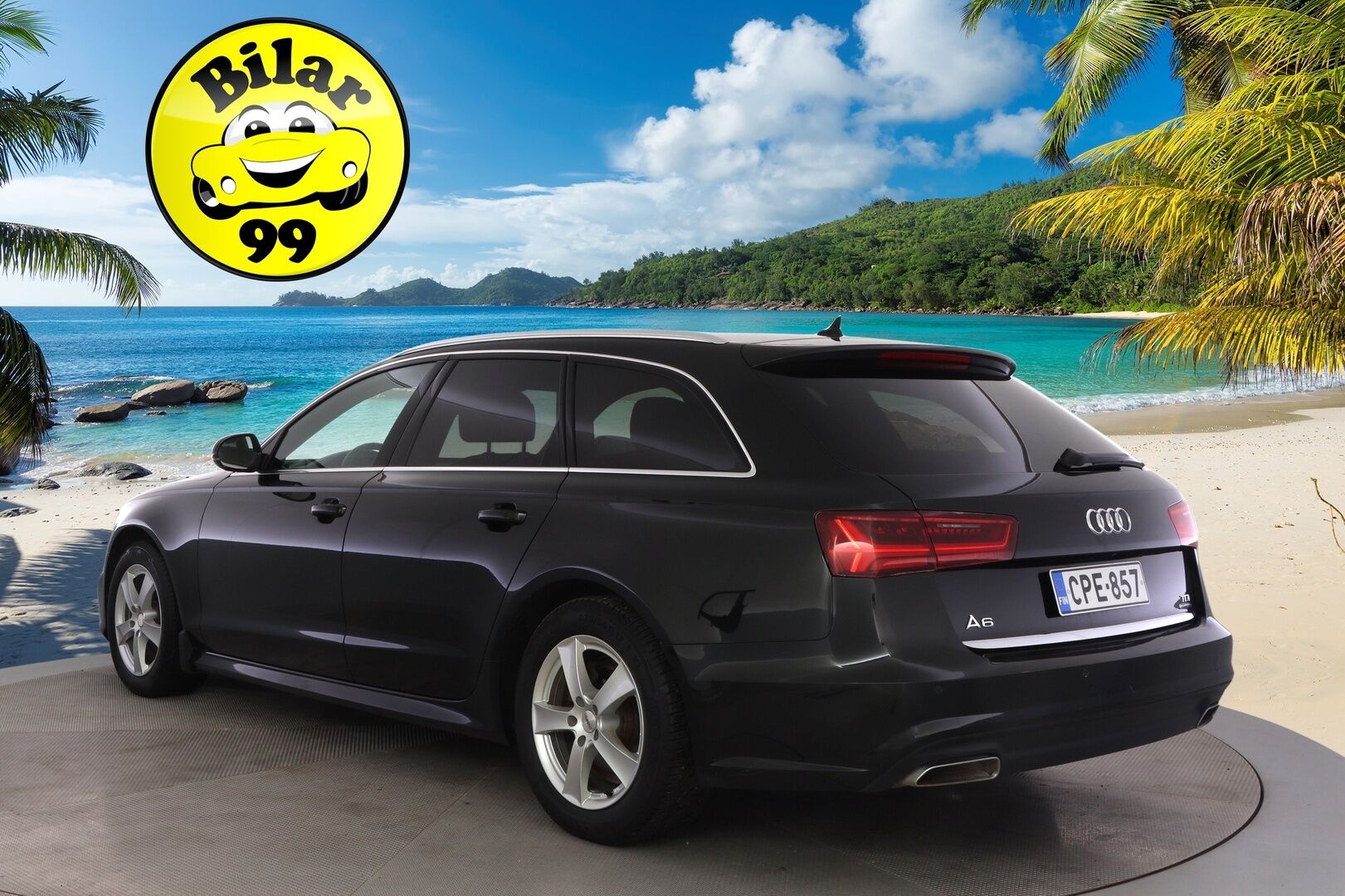 Audi A6 2018 A6 Avant Farmari (AC) 4ov 1968cm3 A *Vakkari / BOSE / Webasto / Sporttipenkit / Koukku / Navi / Musta sisäkatto / Sähkökontti* - *Näyttävä / Neliveto / Farmari*