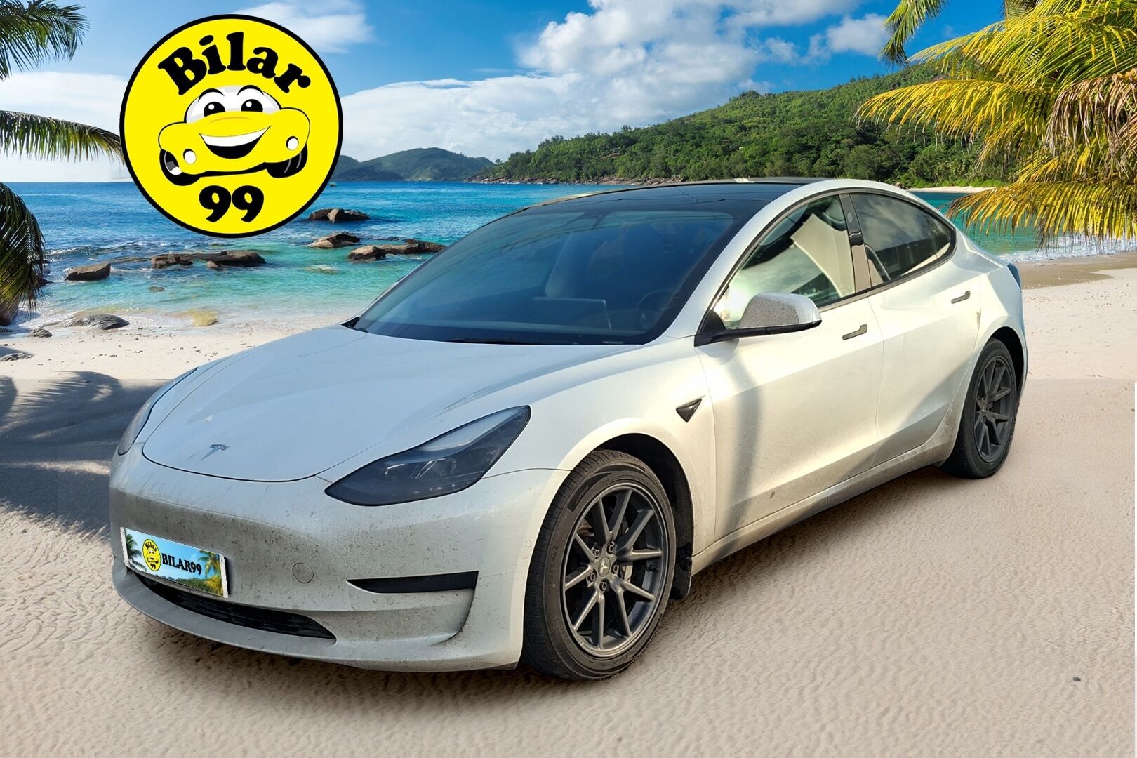 Tesla Model 3 2021 Standard Range Plus - | Suomi-auto | Adaptiivinen vakkari | Autopilot | KeyLess Go | - KORKO VAIN 3,99 %