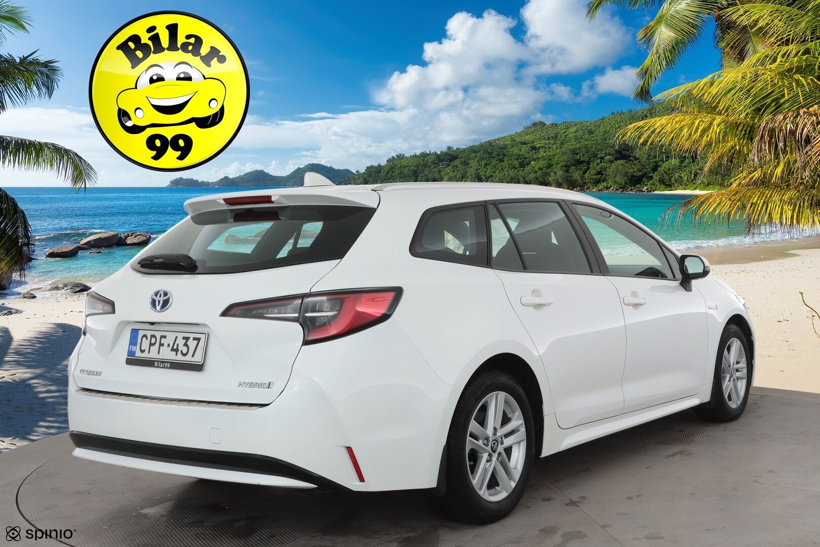 Toyota Corolla 2021 Touring Sports 1,8 Hybrid Active Edition * ACC / Webasto / P.kamera / Sähköluukku / LED / Navi / Keyless / Ratinlämmitin * - Suomi-auto / Kahdet renkaat aluvanteilla / Merkkihuollettu
