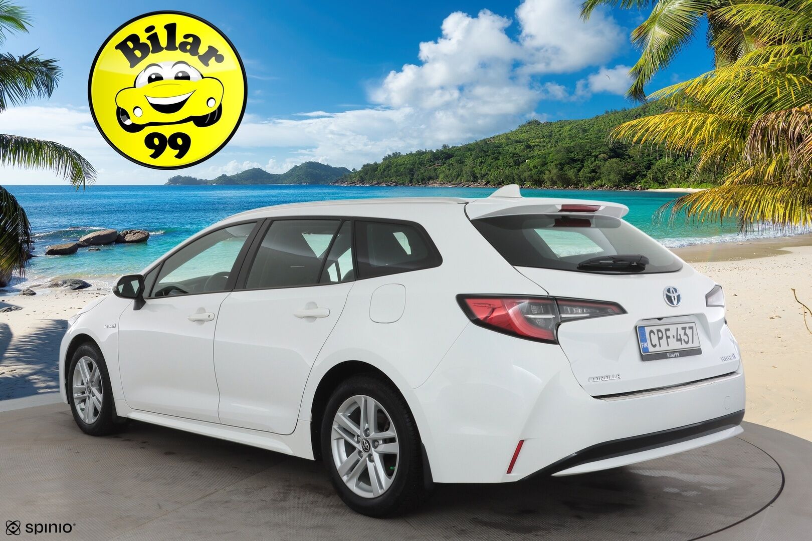 Toyota Corolla 2021 Touring Sports 1,8 Hybrid Active Edition * ACC / Webasto / P.kamera / Sähköluukku / LED / Navi / Keyless / Ratinlämmitin * - Suomi-auto / Kahdet renkaat aluvanteilla / Merkkihuollettu