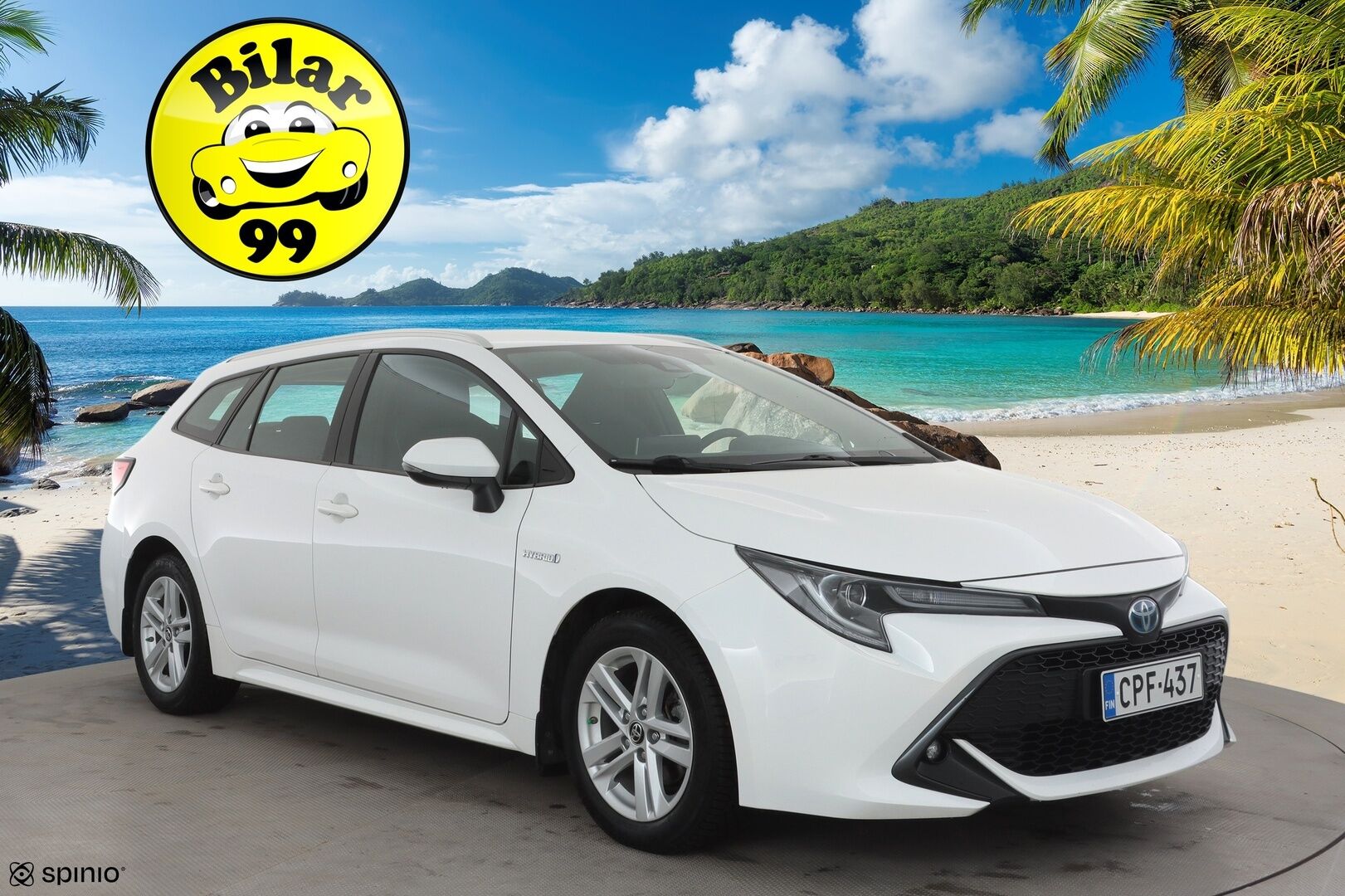 Toyota Corolla 2021 Touring Sports 1,8 Hybrid Active Edition * ACC / Webasto / P.kamera / Sähköluukku / LED / Navi / Keyless / Ratinlämmitin * - Suomi-auto / Kahdet renkaat aluvanteilla / Merkkihuollettu